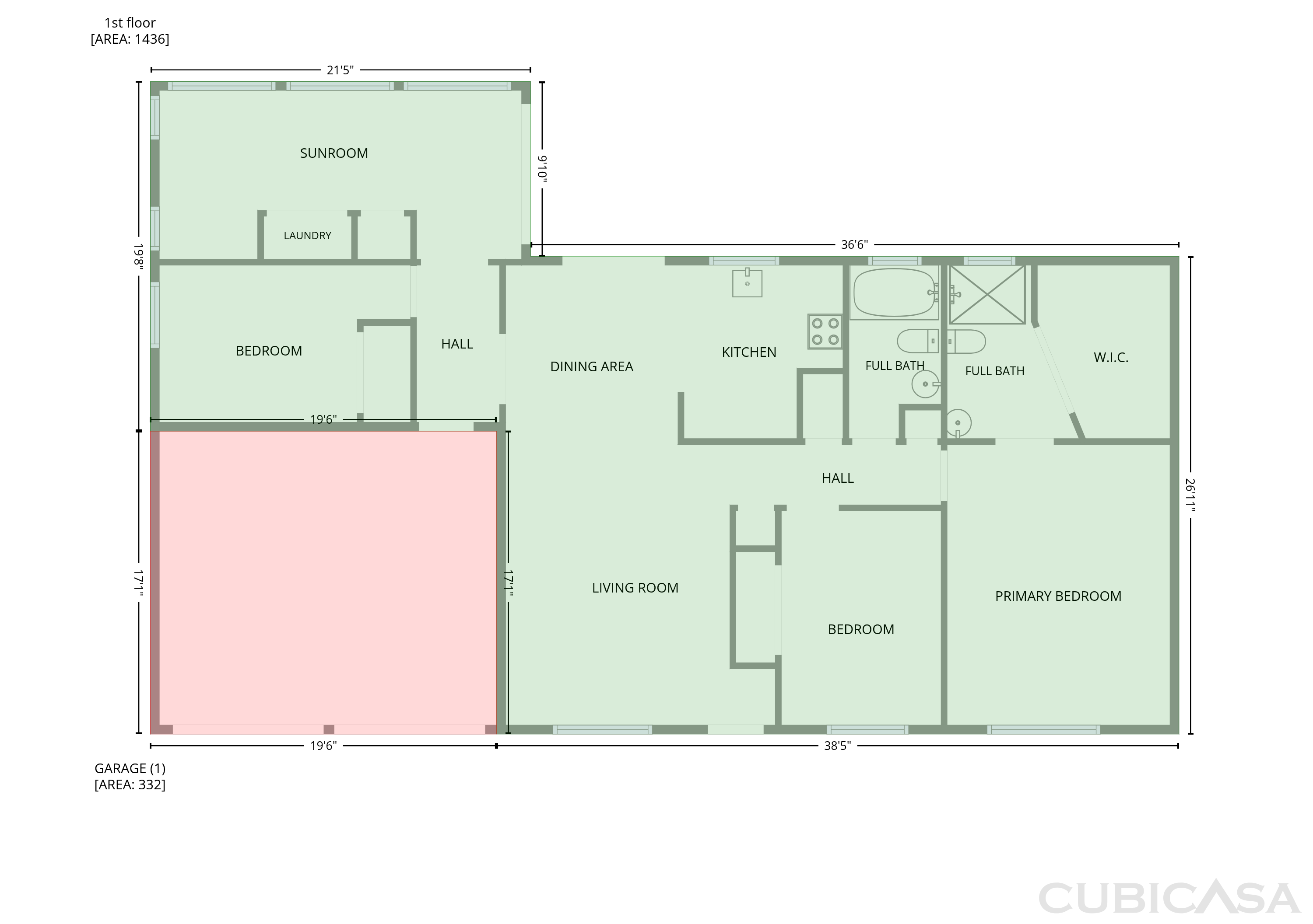Main Floor of 6081 N Curry Ave, Tucson, AZ
