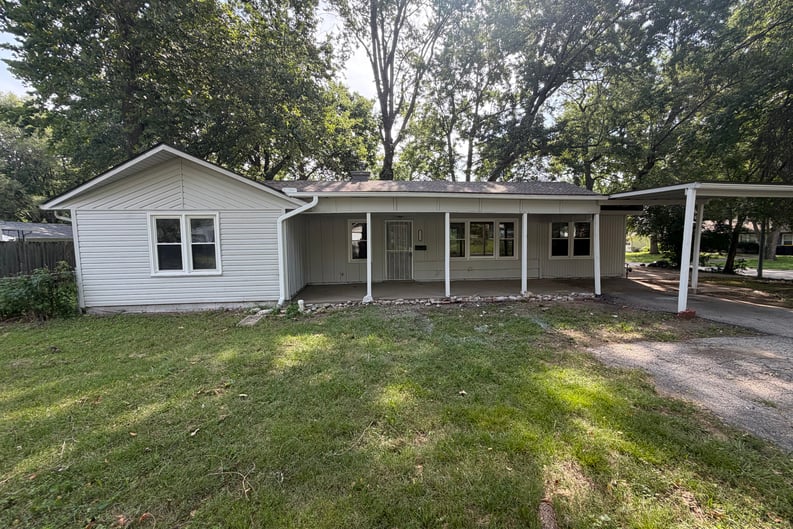 Main view of property