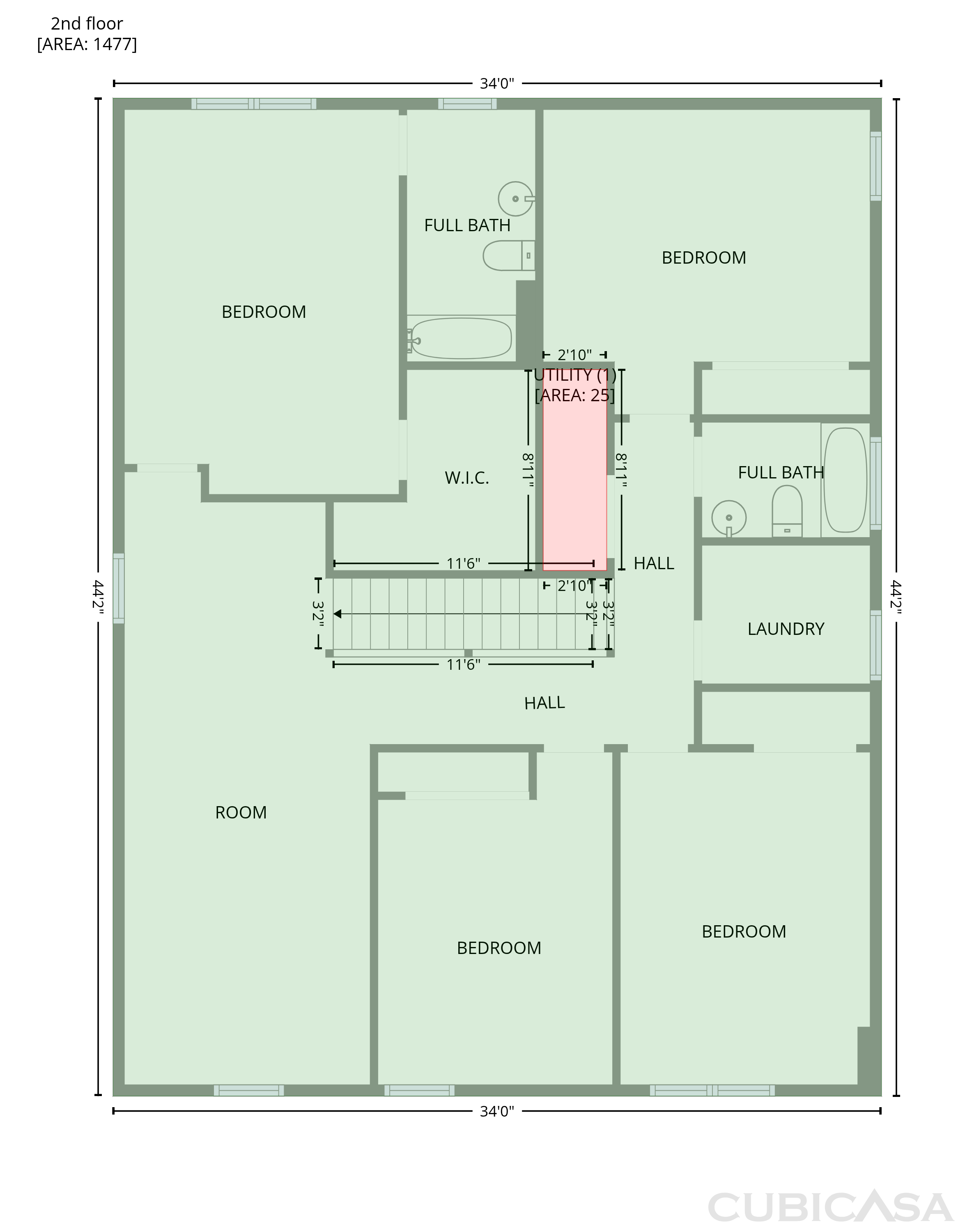 Second Floor of 6951 Cutting Crk, San Antonio, TX