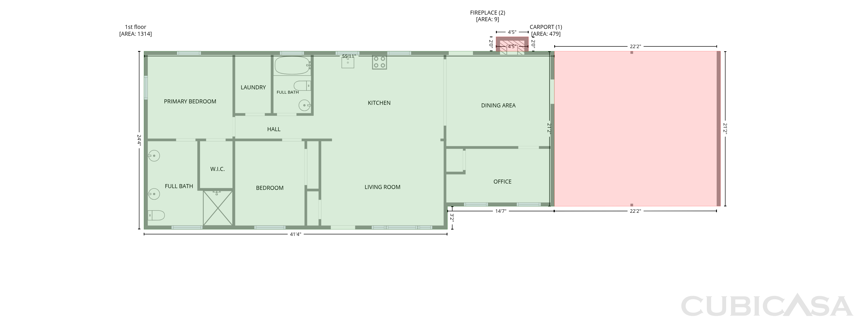 Main Floor of 7059 McLeansville Rd, Browns Summit, NC