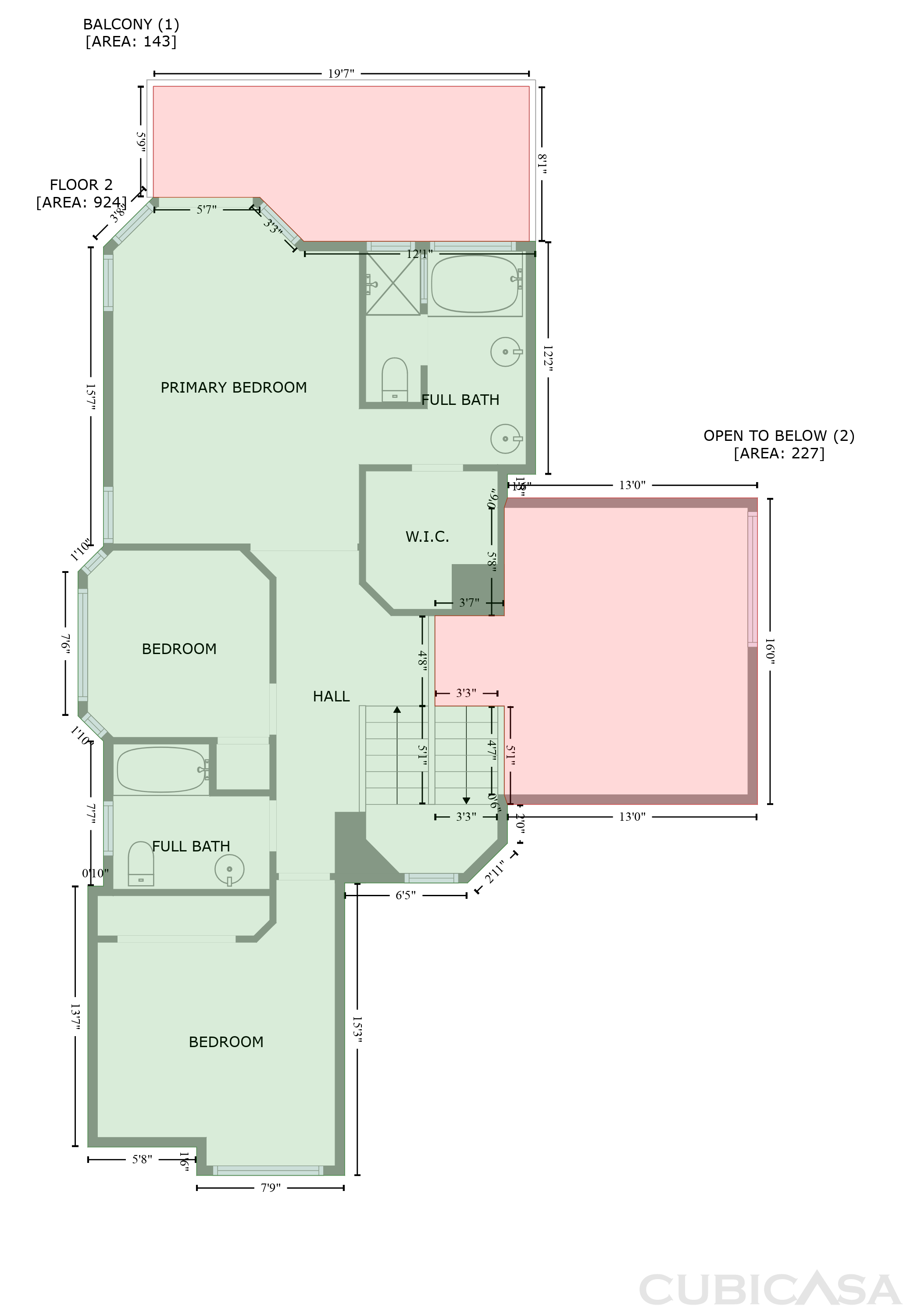Second Floor of 413 S Lake Mirage Dr, Gilbert, AZ