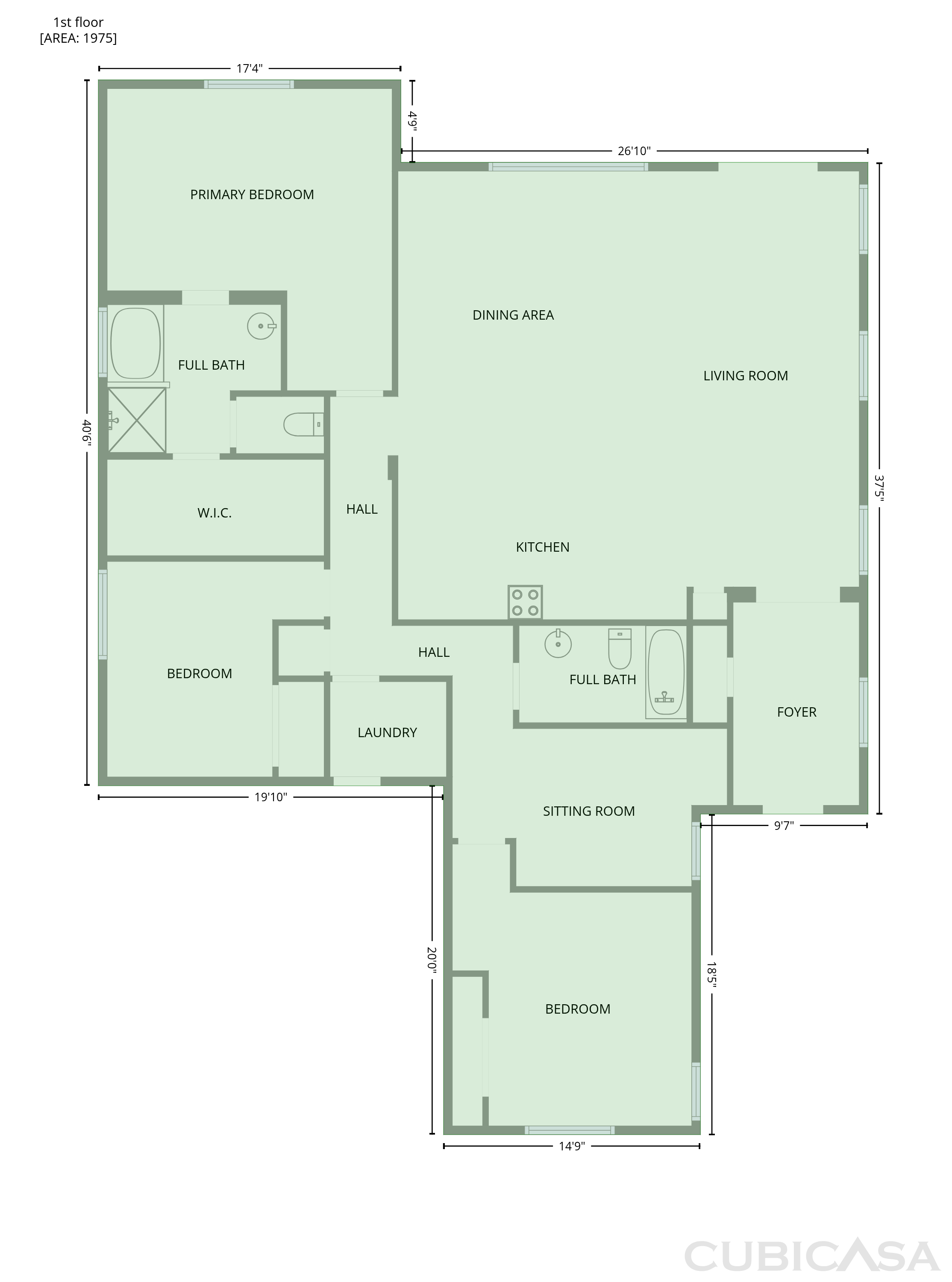 Main Floor of 40877 W Bedford Dr, Maricopa, AZ