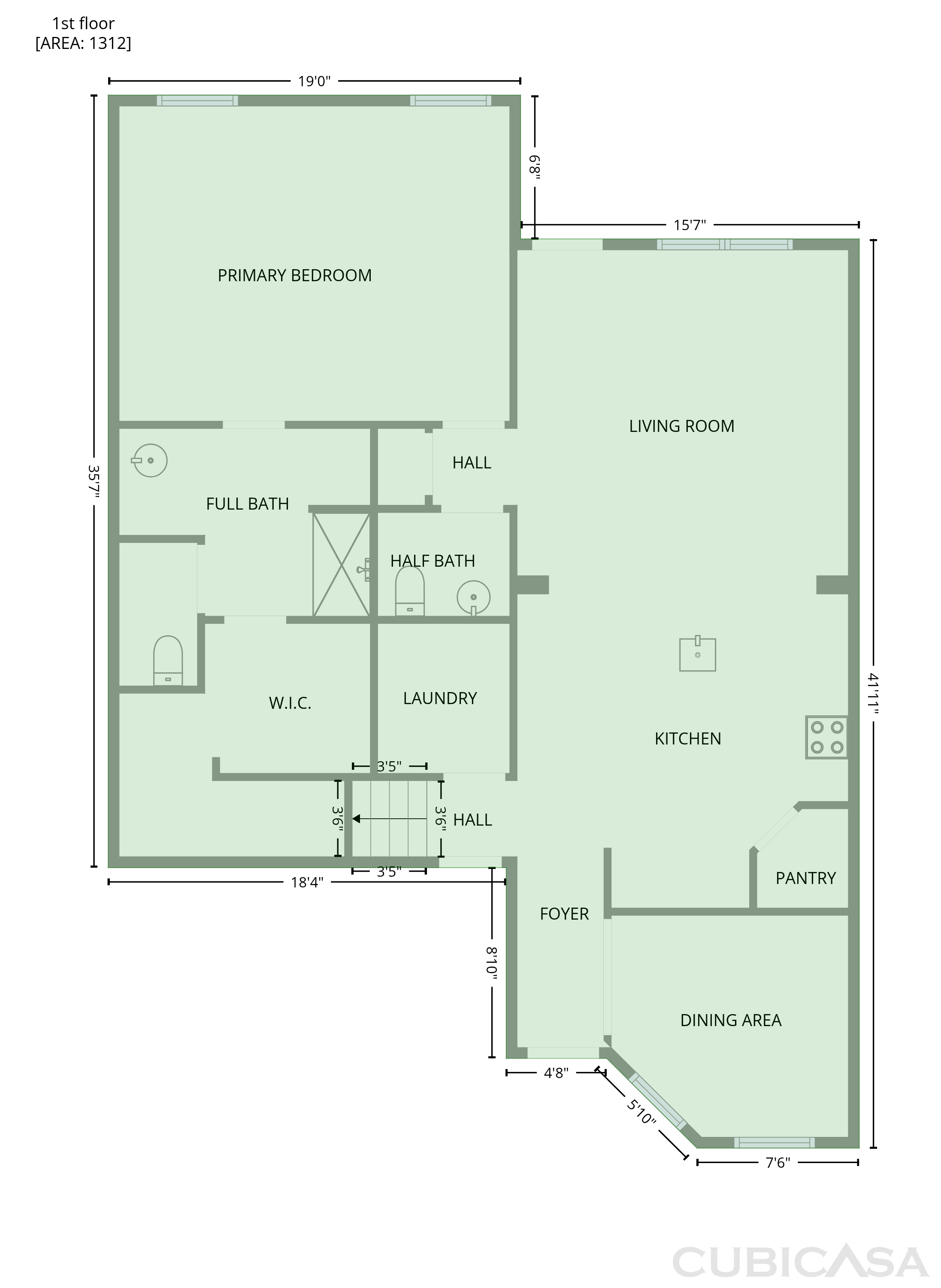 Main Floor of 706 Luna Vista Dr, Hutto, TX