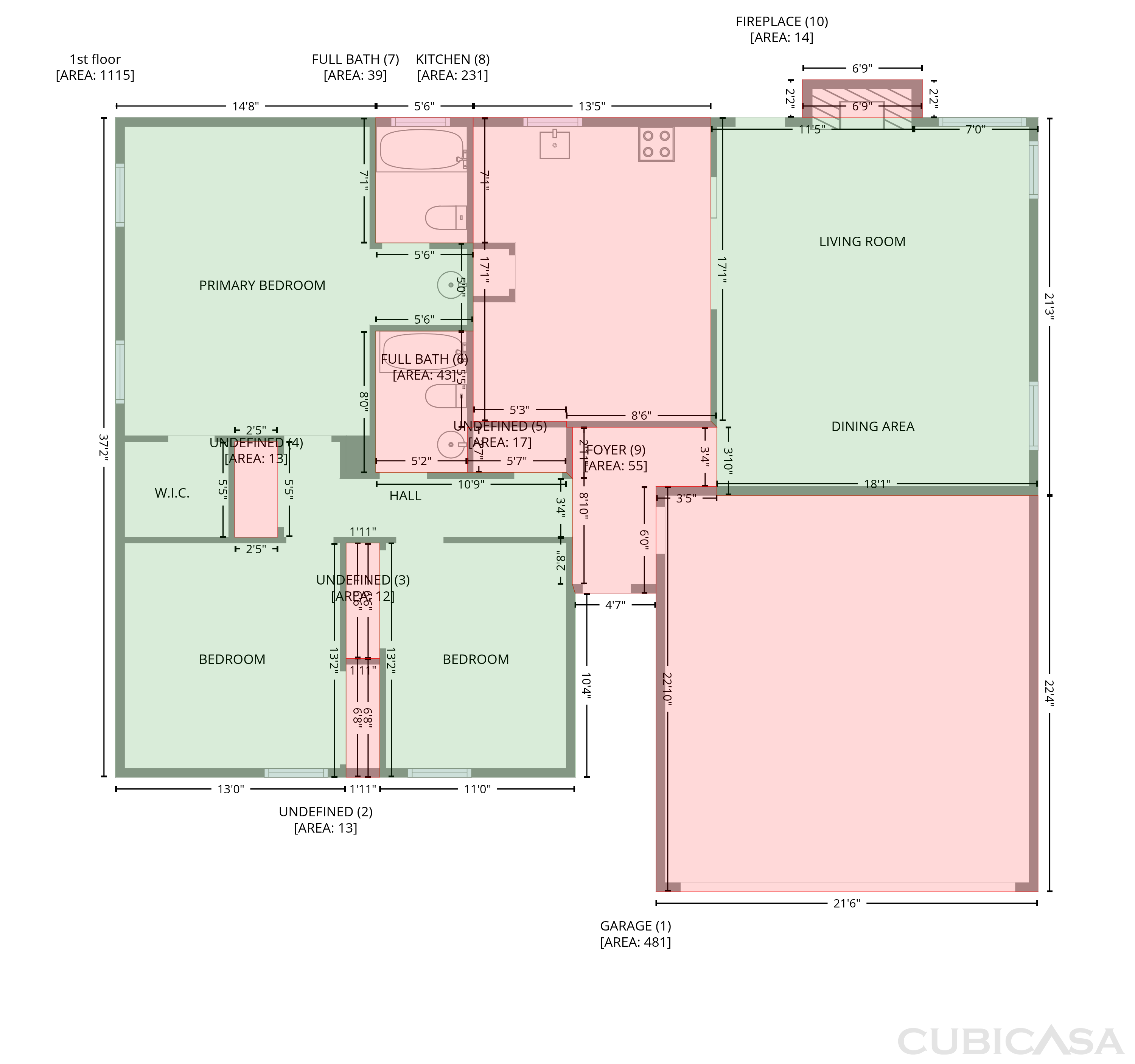 Main Floor of 208 Dakota Dr, Hewitt, TX