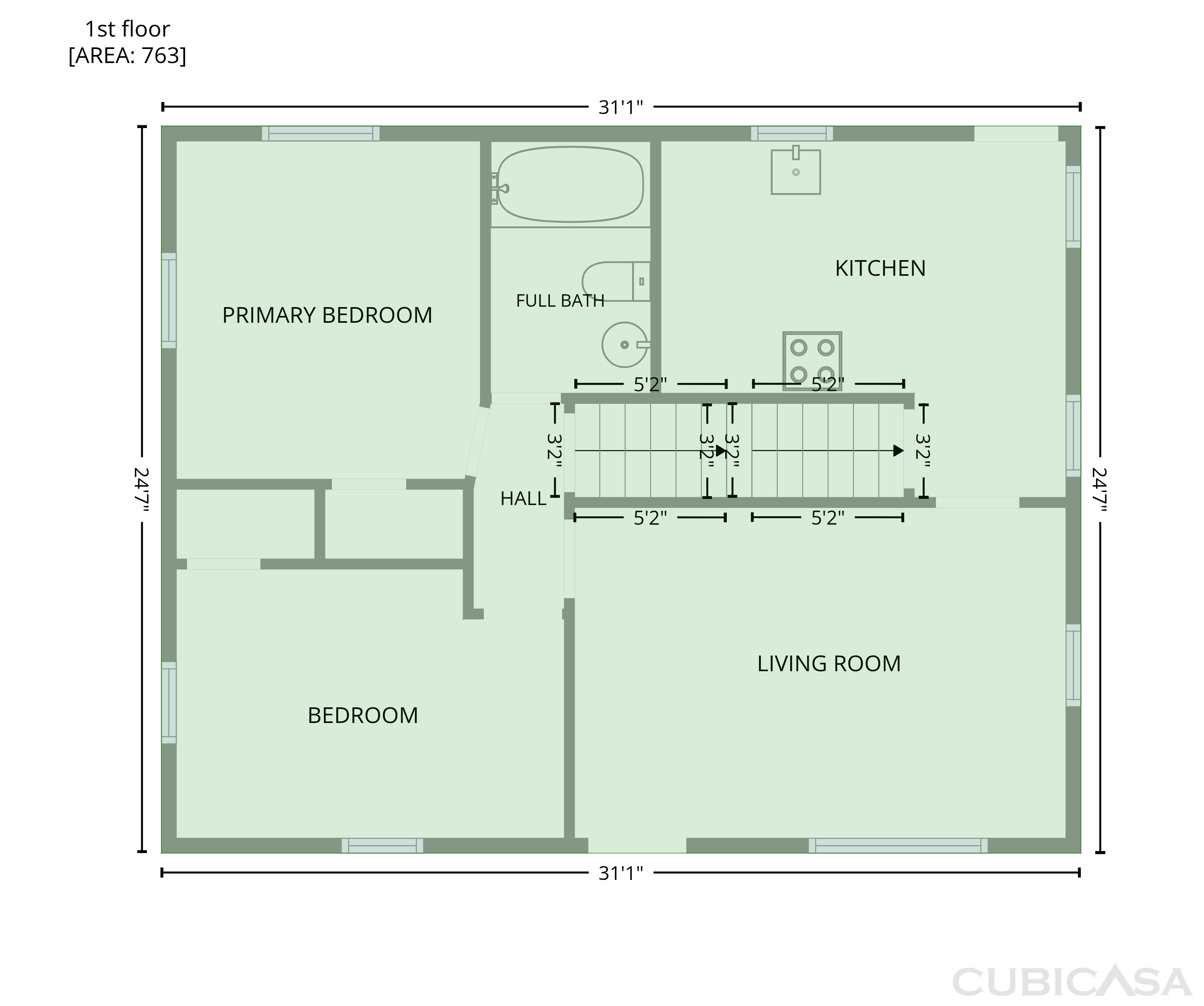 Second Floor of 1237 Easton Dr, Akron, OH