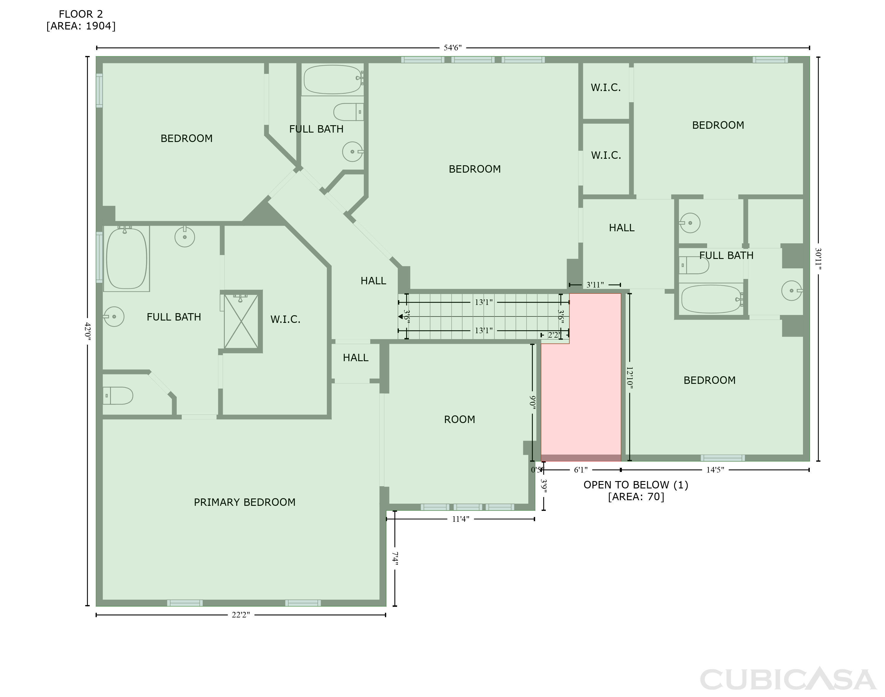 Second Floor of 15215 Wooded Field Trl, Cypress, TX