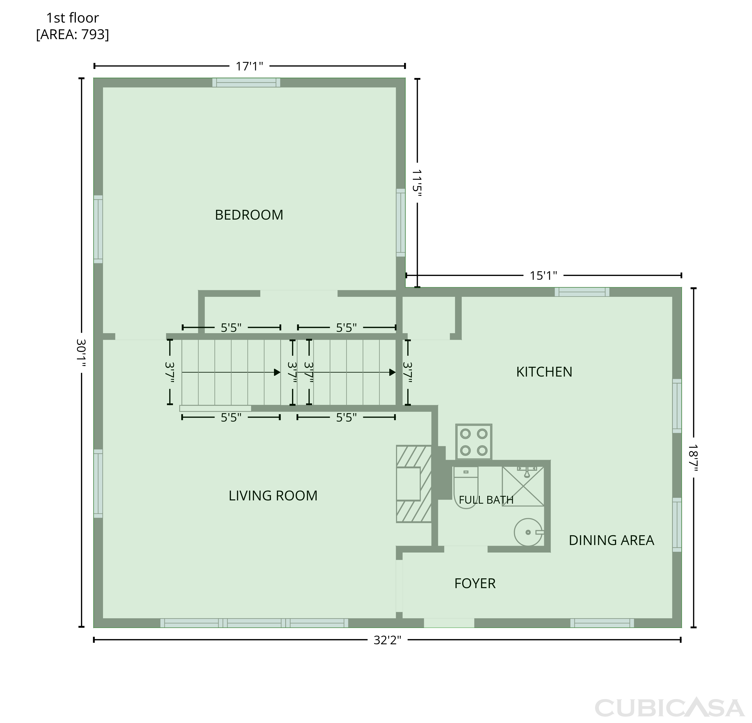 Second Floor of 601 Rhoads Ave, Columbus, OH