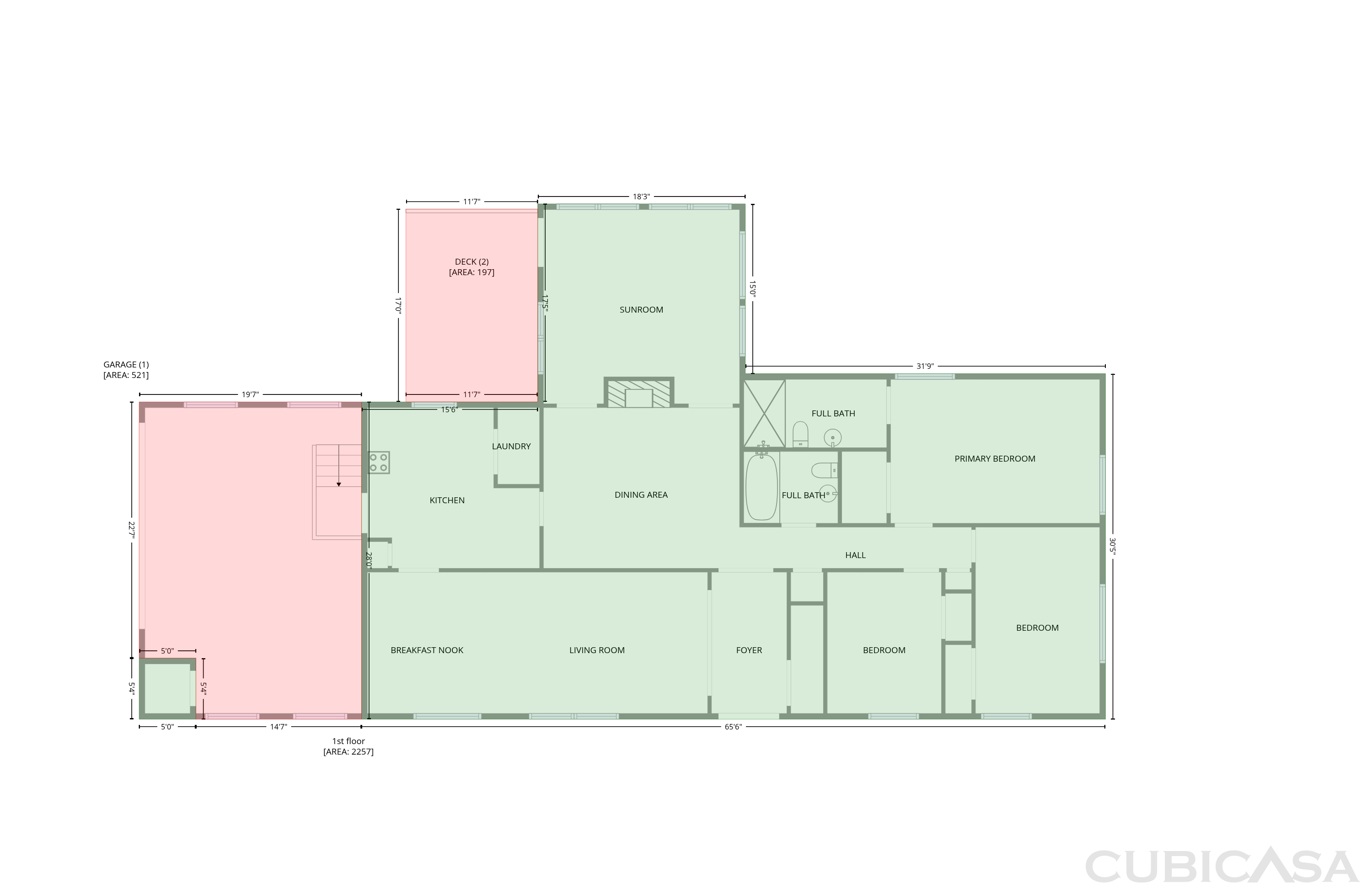 Second Floor of 120 Smith St, Wingate, NC