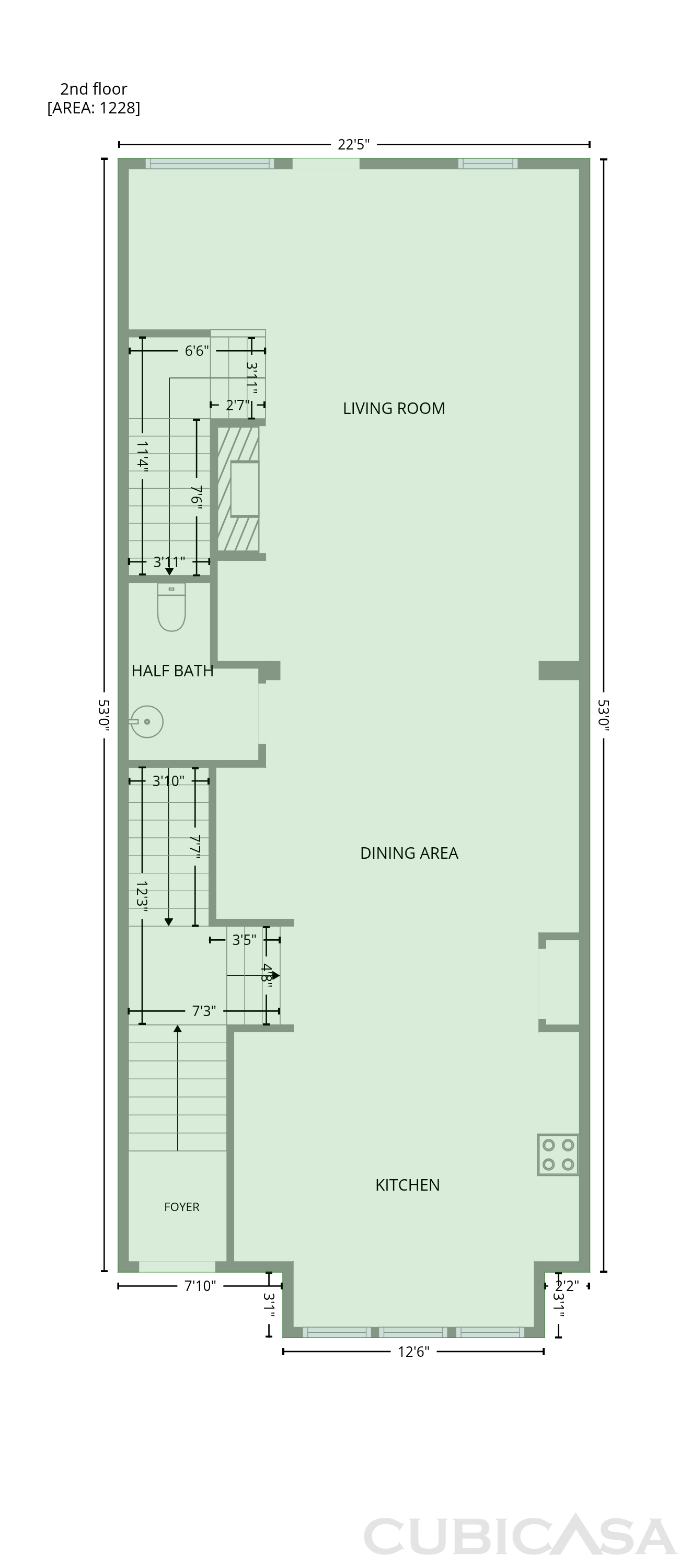 Second Floor of 1127 Provence Ln, Decatur, GA