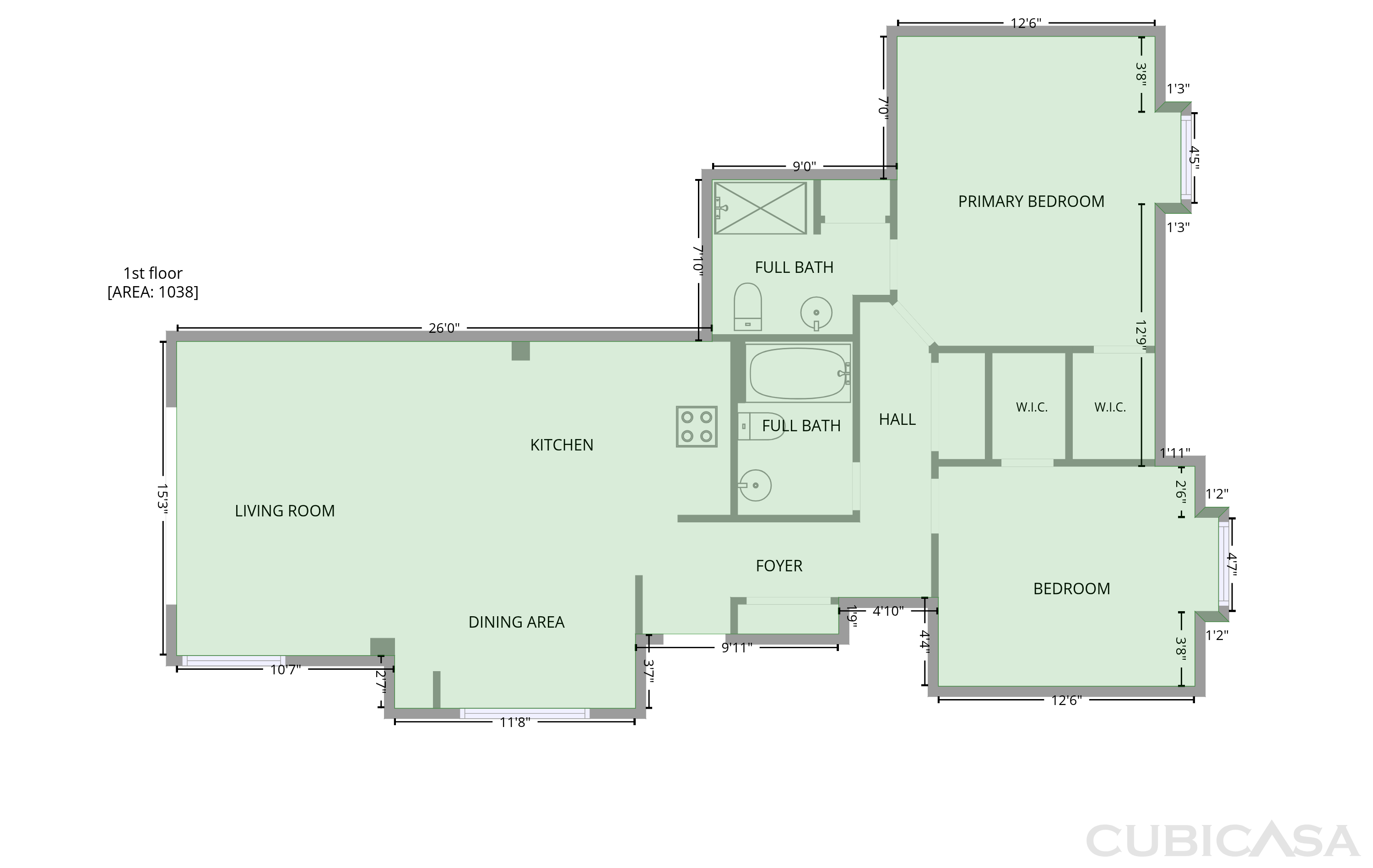 Main Floor of 13838 Fairway Island Dr, Orlando, FL