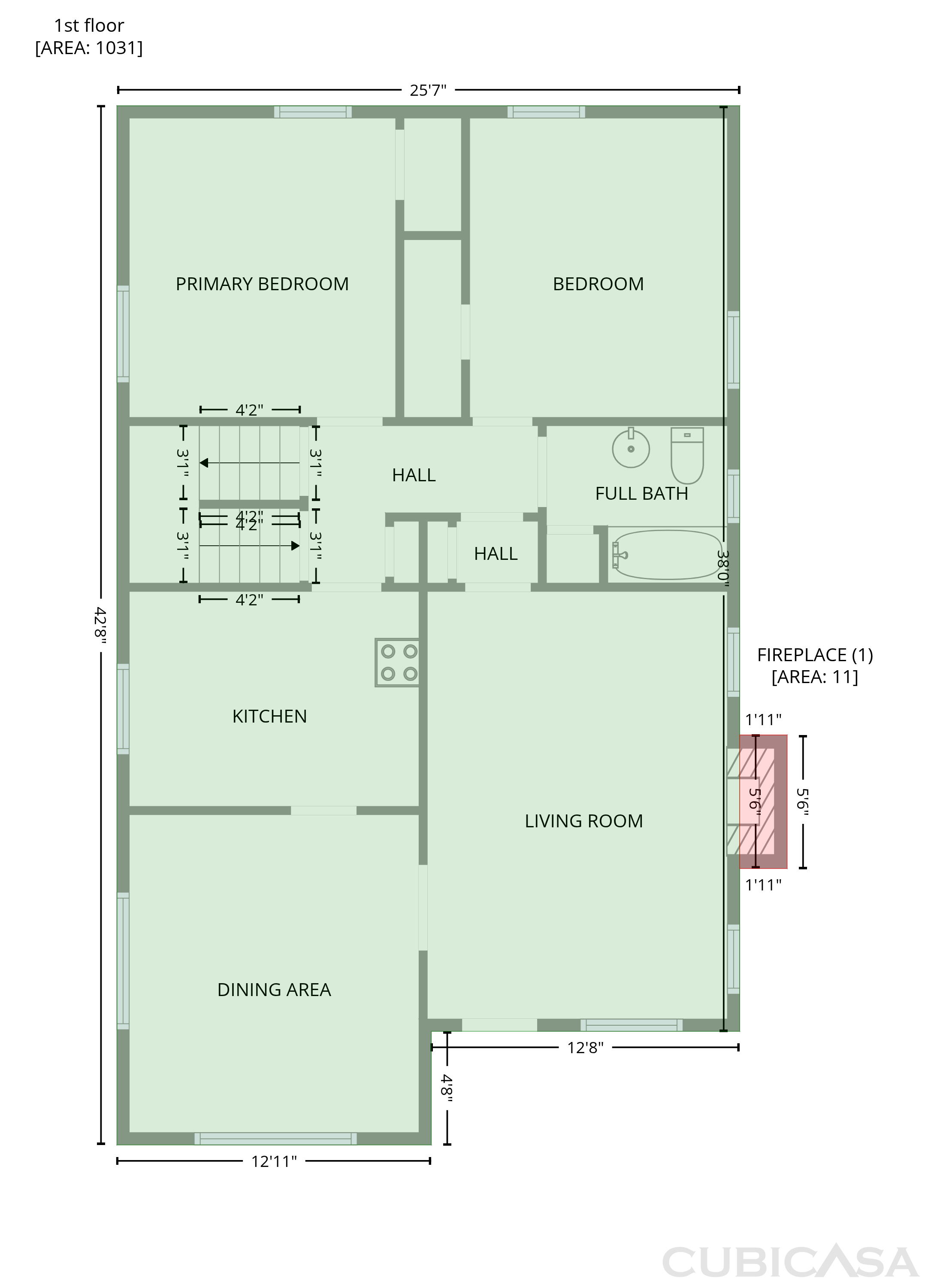 Second Floor of 966 Oakland Ave, Cincinnati, OH