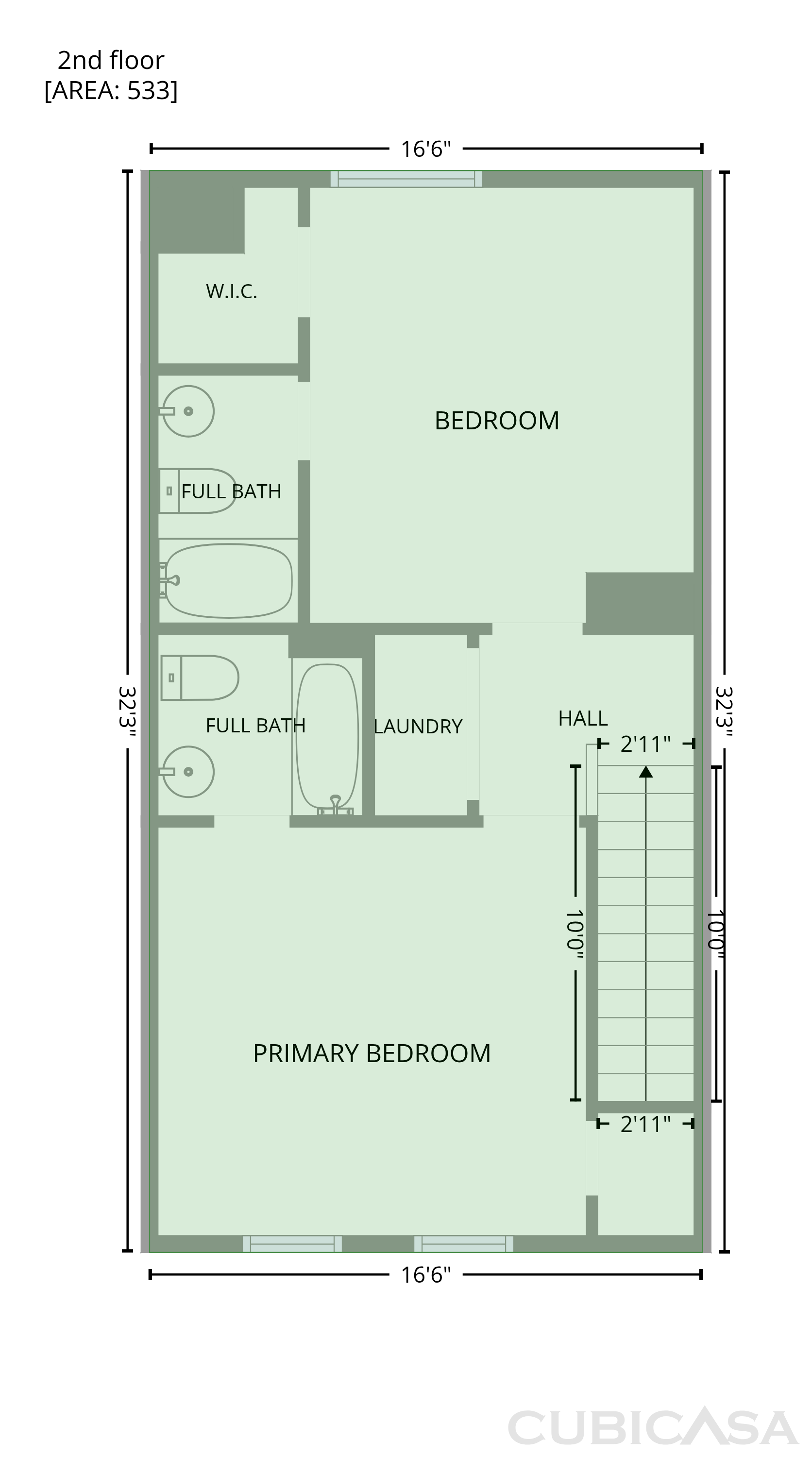 Second Floor of 6420 English Oaks Dr, Raleigh, NC