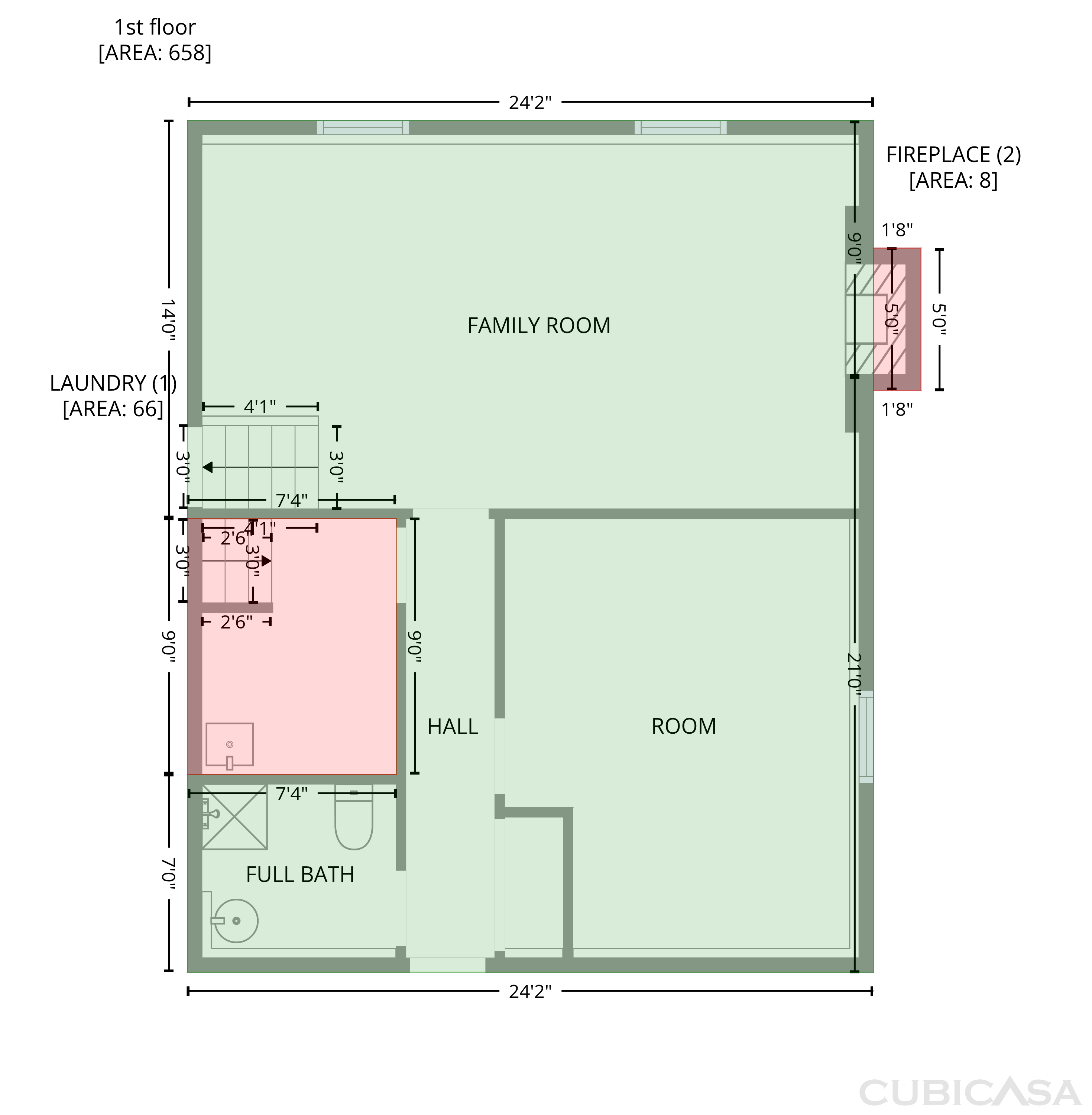 Second Floor of 9915 Monroe St, Crown Point, IN
