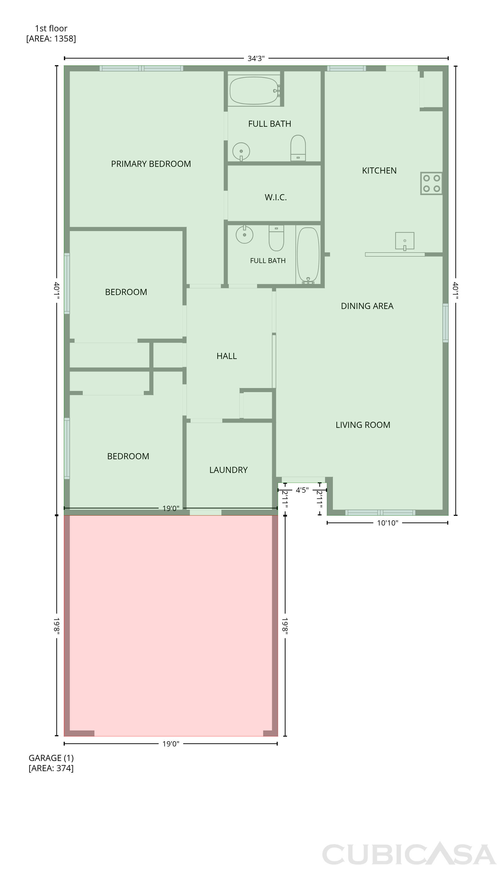 Main Floor of 10914 Rivera Cv, San Antonio, TX