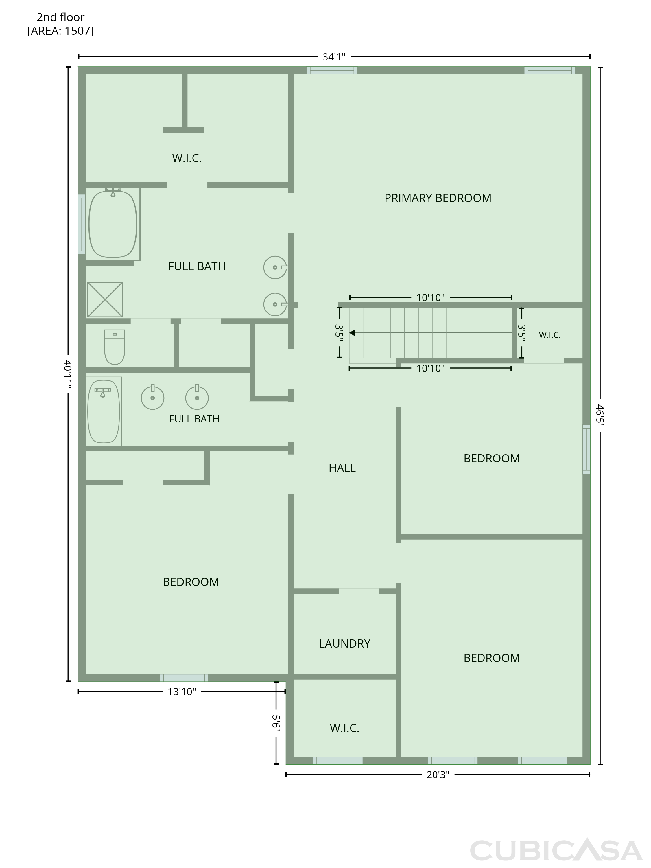 Second Floor of 673 Boulder Run, Hiram, GA