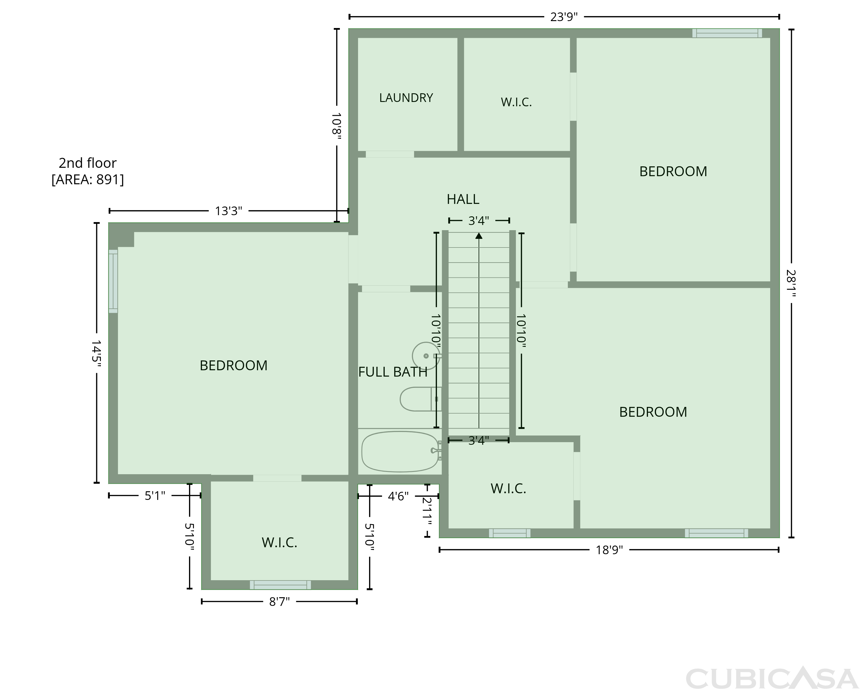 Second Floor of 2112 Rosemary Way, Gainesville, GA