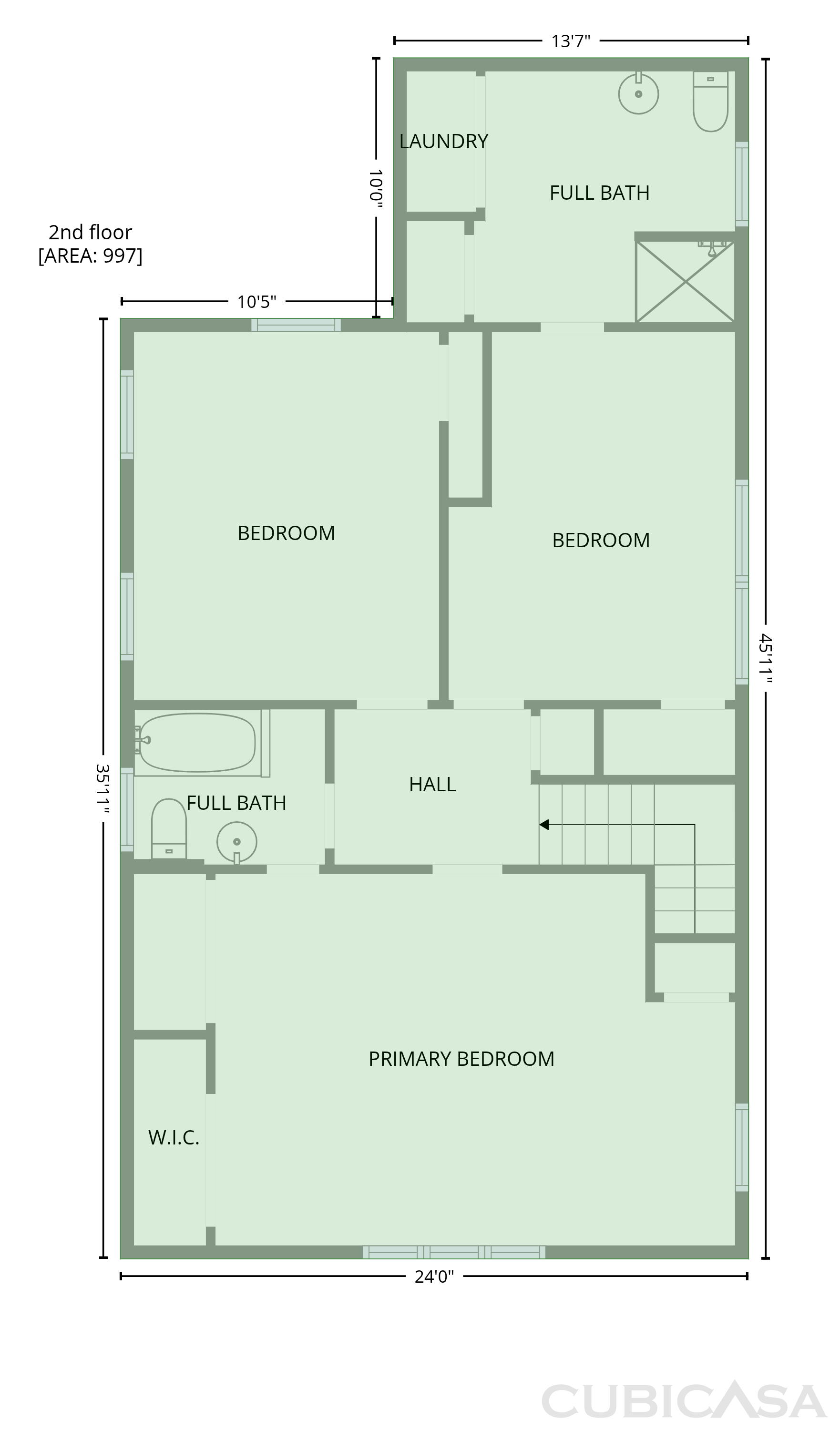 Second Floor of 1620 Cherry St, Jacksonville, FL