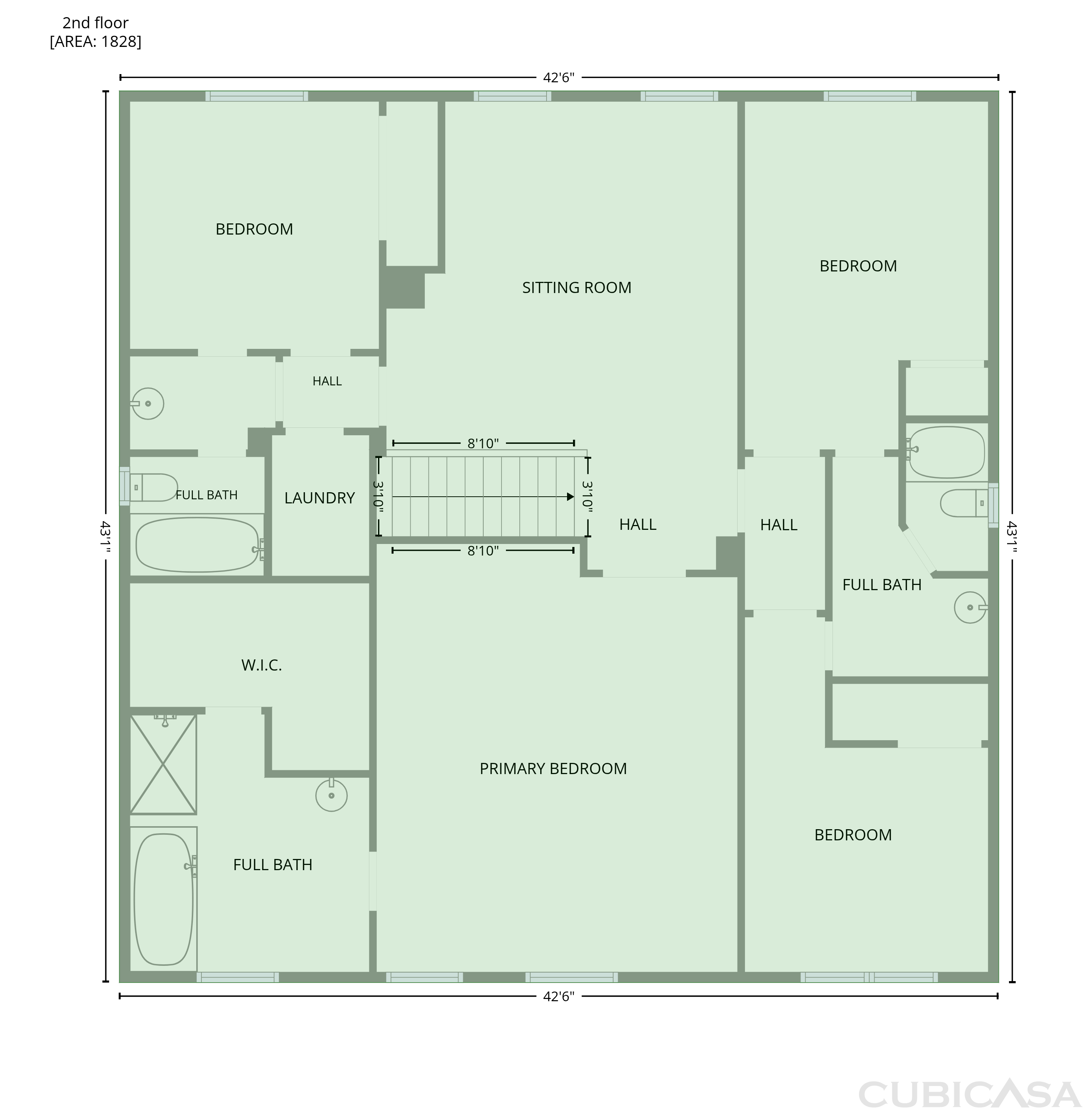 Third Floor of 1029 Forbishire Dr, Matthews, NC