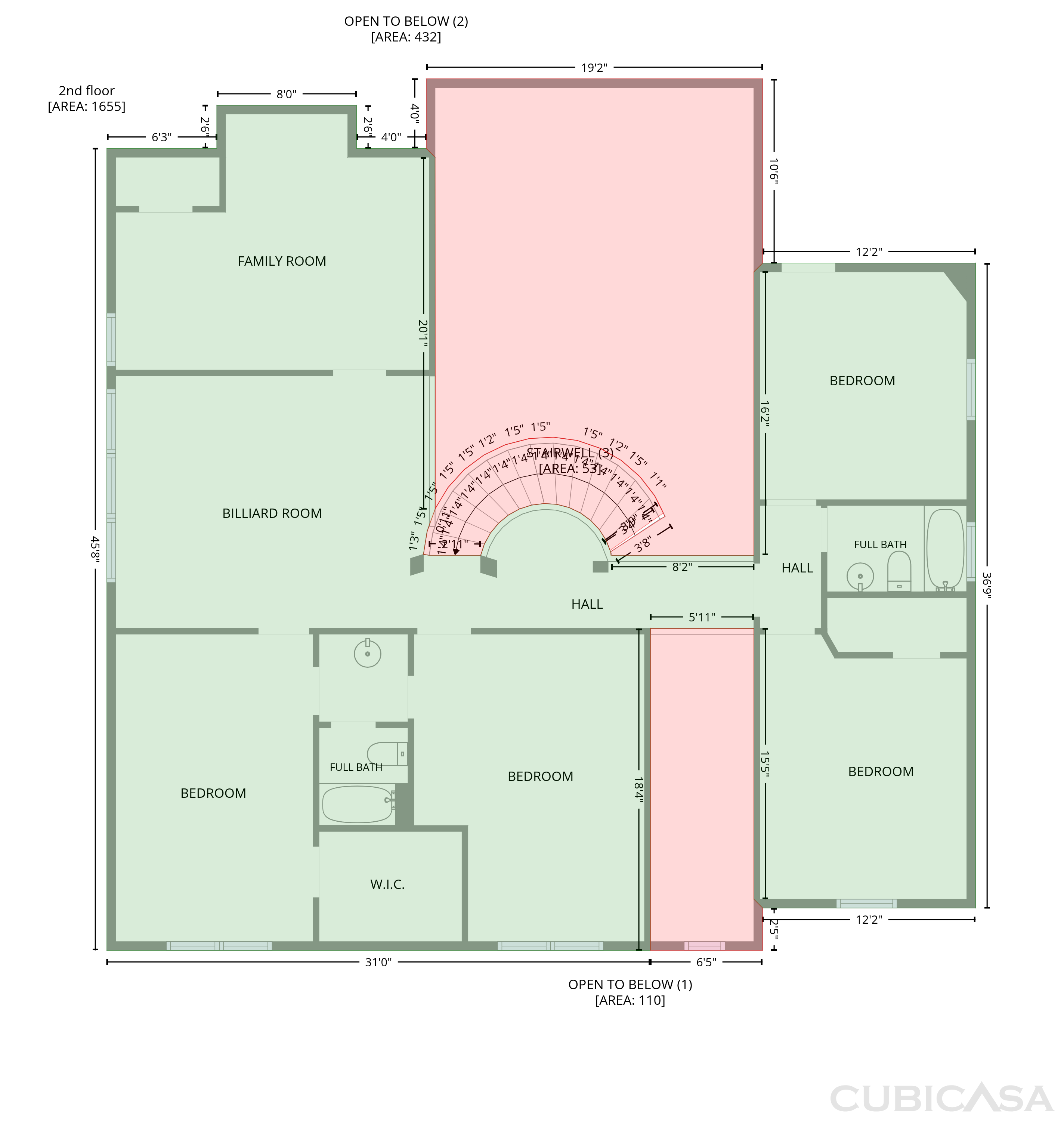 Second Floor of 409 Lone Oak Ct, Kennedale, TX