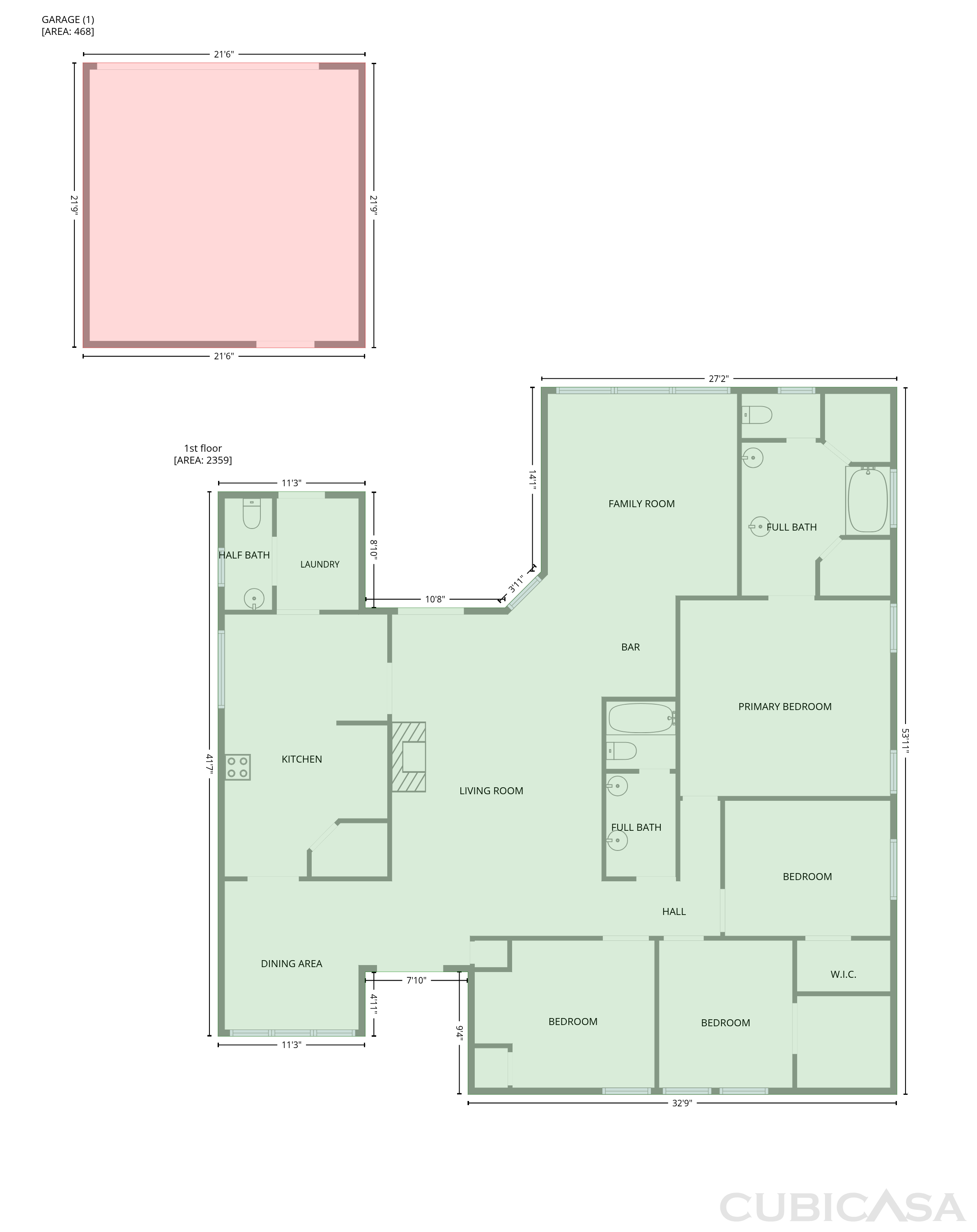 Main Floor of 2801 Wickersham Dr, Temple, TX