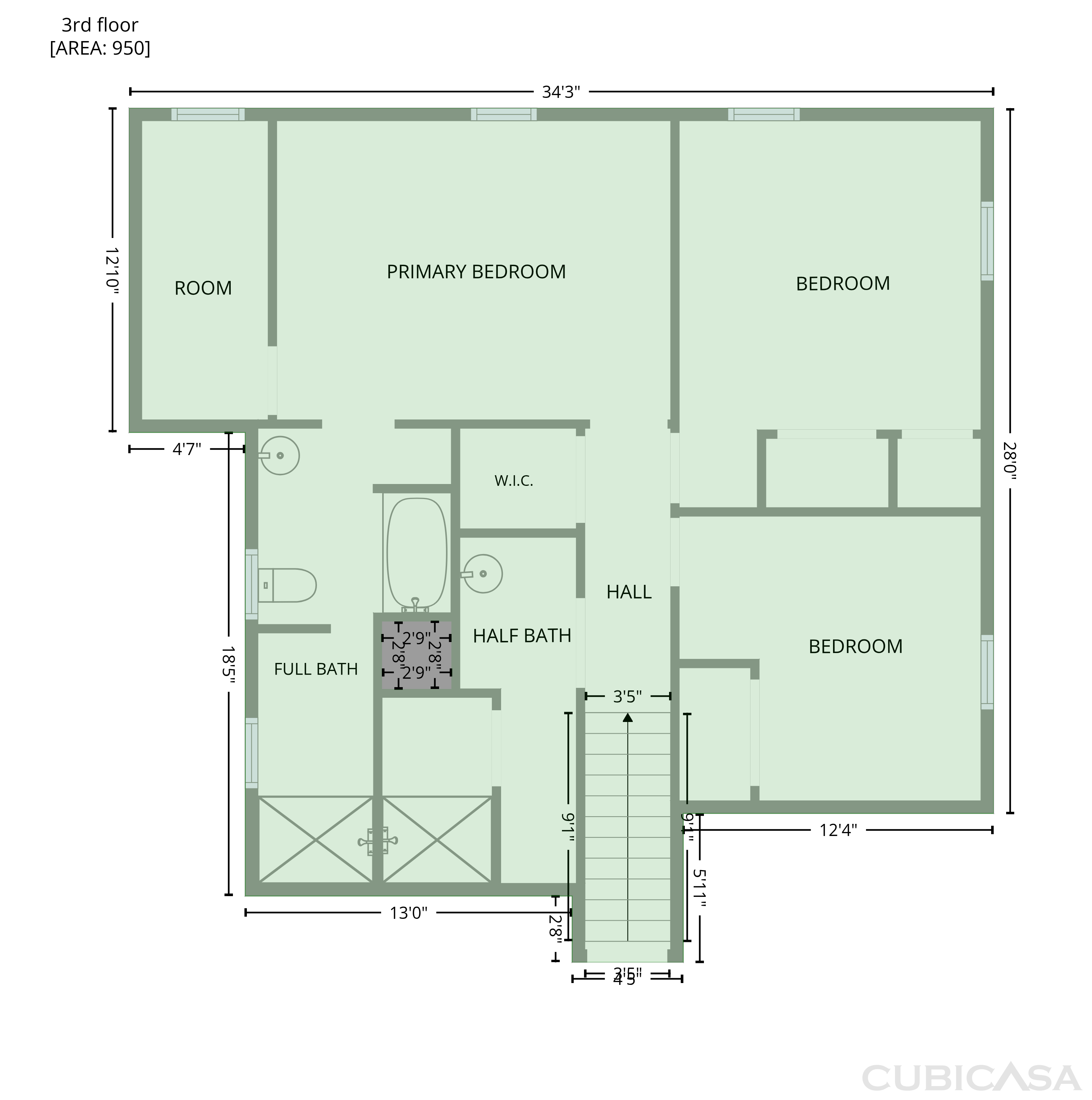 Third Floor of 557 Peach Valley Rd, Gallatin, TN