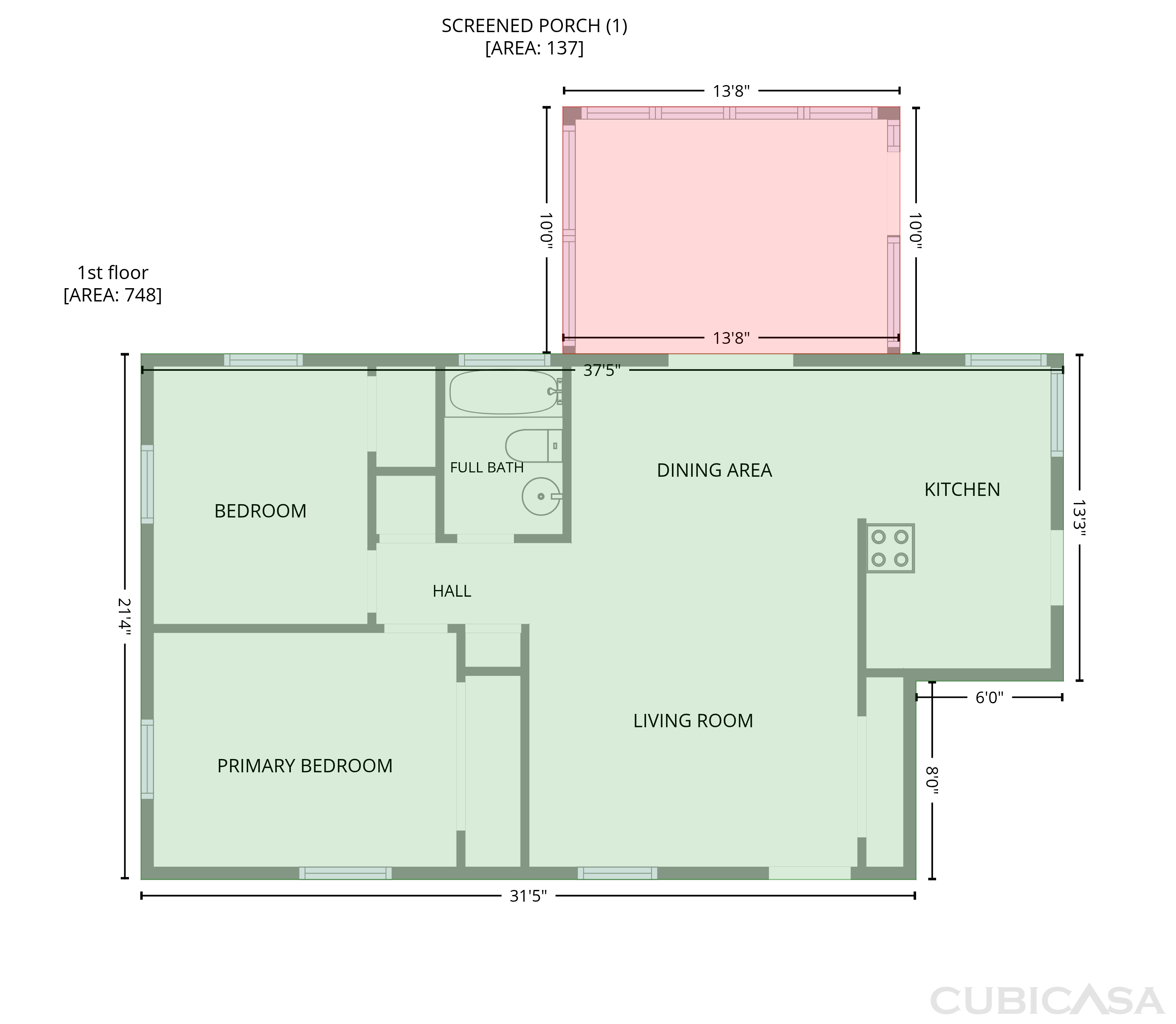 Main Floor of 1521 Fort Smith Blvd, Deltona, FL