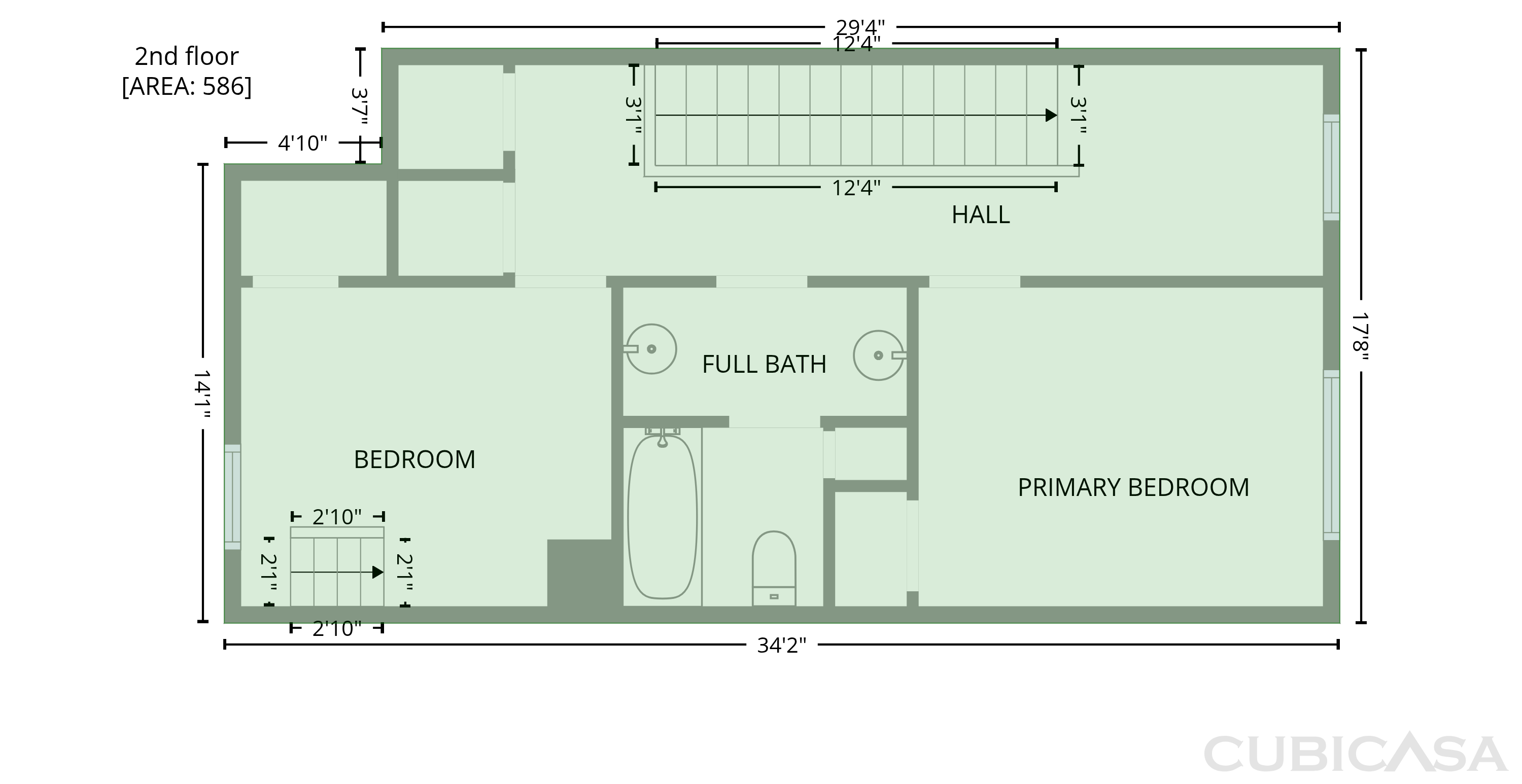 Second Floor of 330 Clay St, San Antonio, TX
