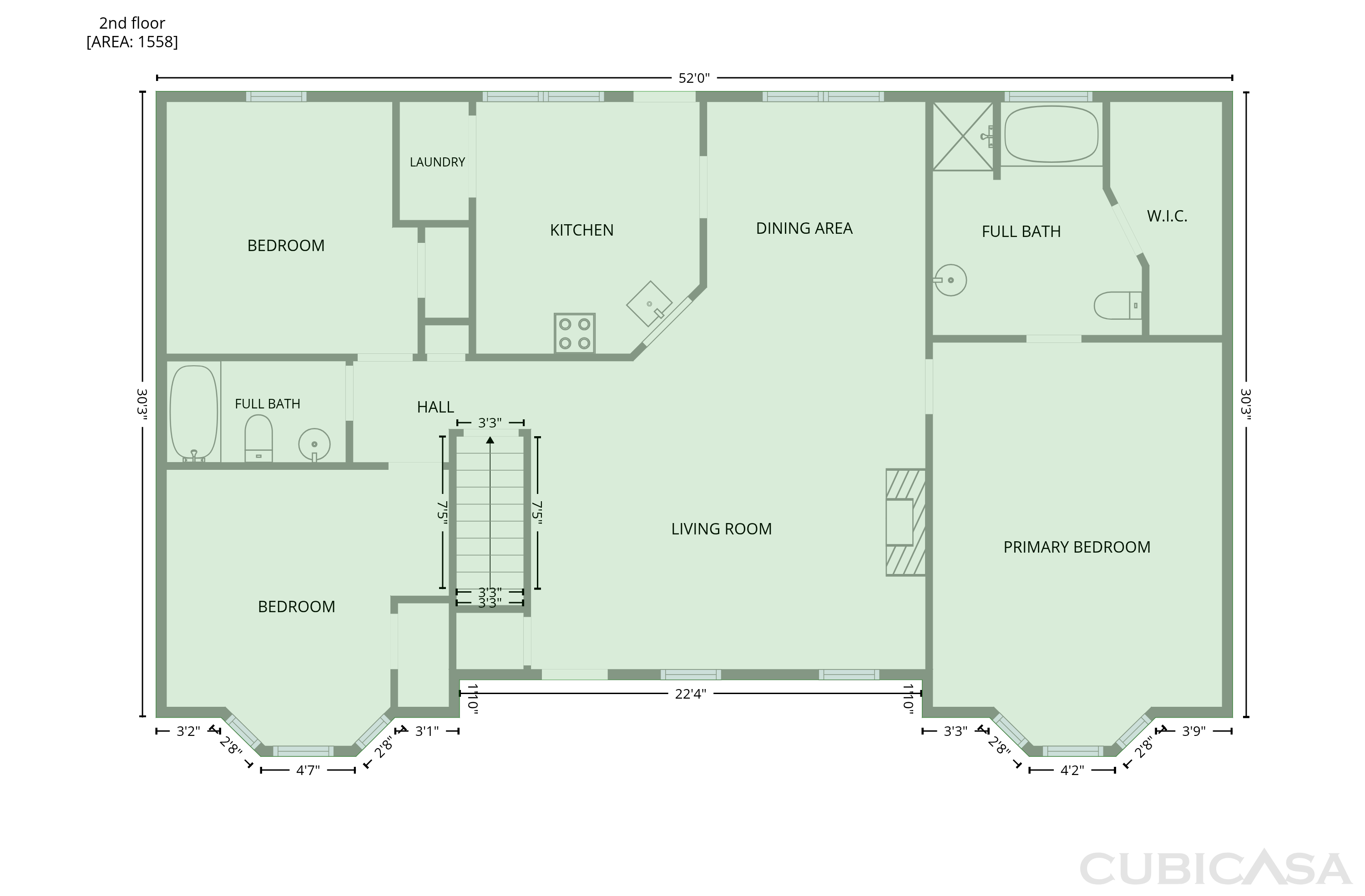 Second Floor of 484 Legacy Park Dr, Powder Springs, GA