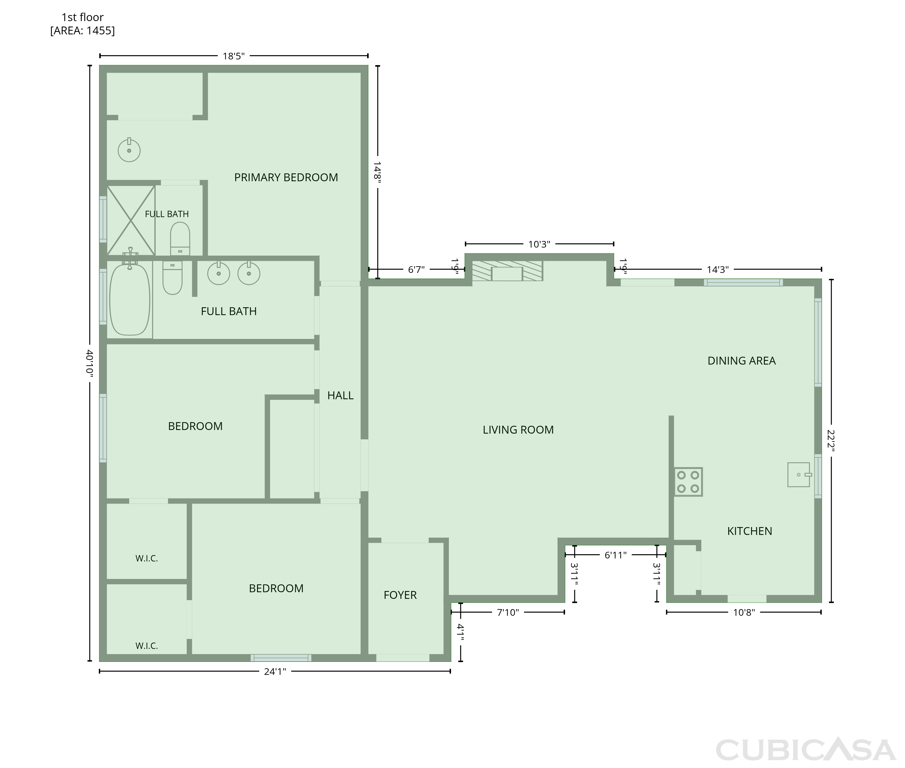 Main Floor of 3206 Brookdale Ct, Deer Park, TX