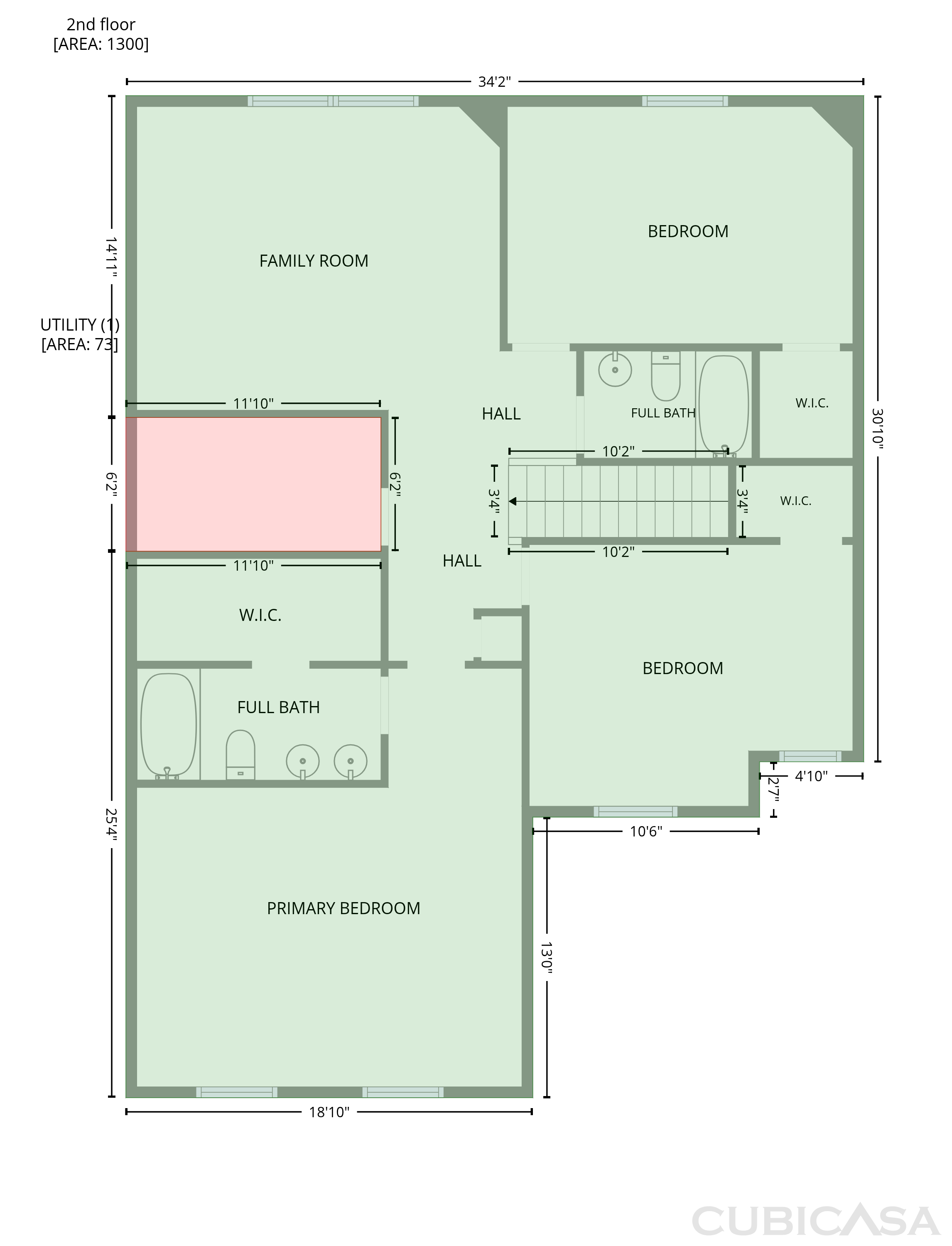 Second Floor of 8447 Centenary Dr, Camby, IN