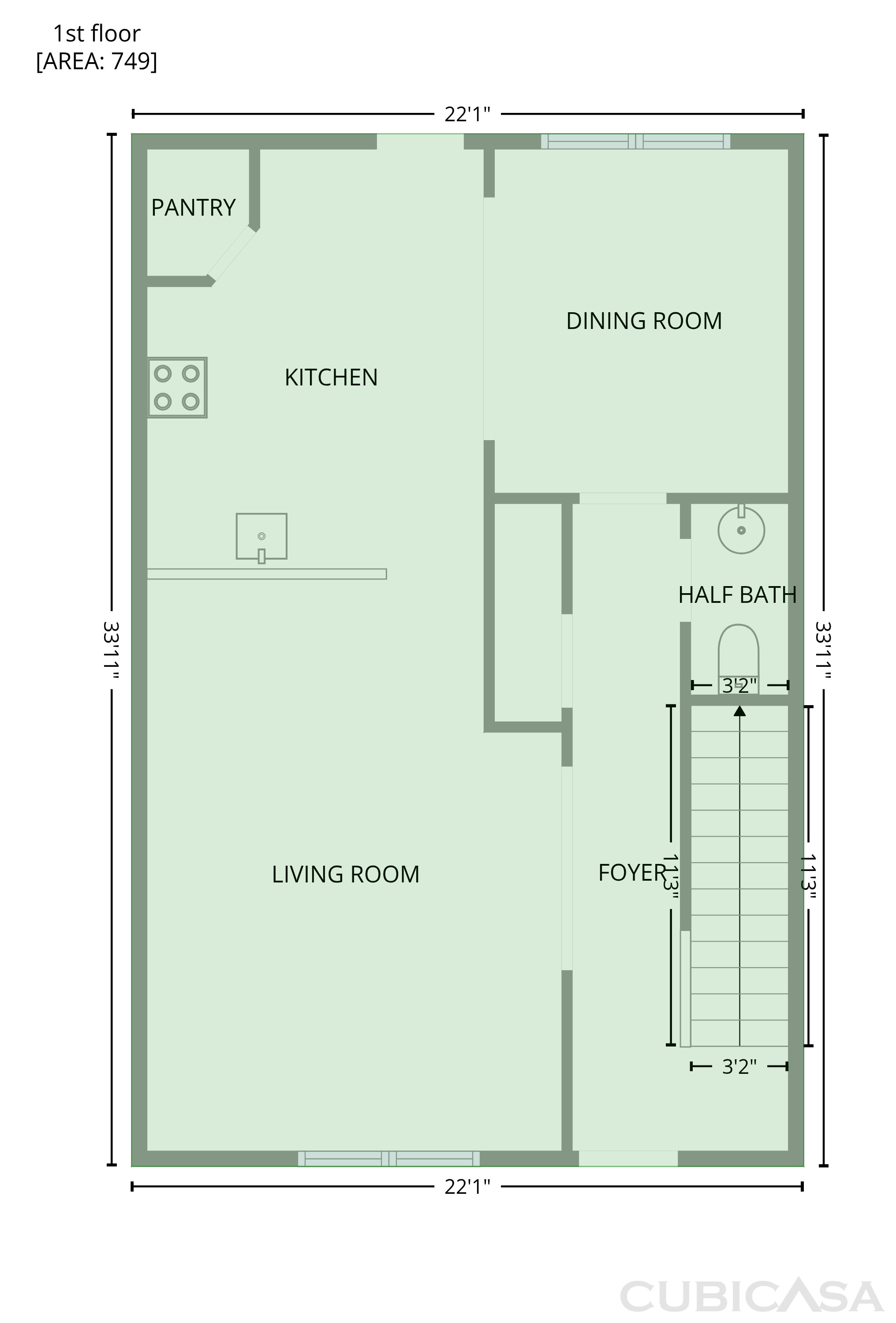 Main Floor of 428 Kubota Dr, Murfreesboro, TN