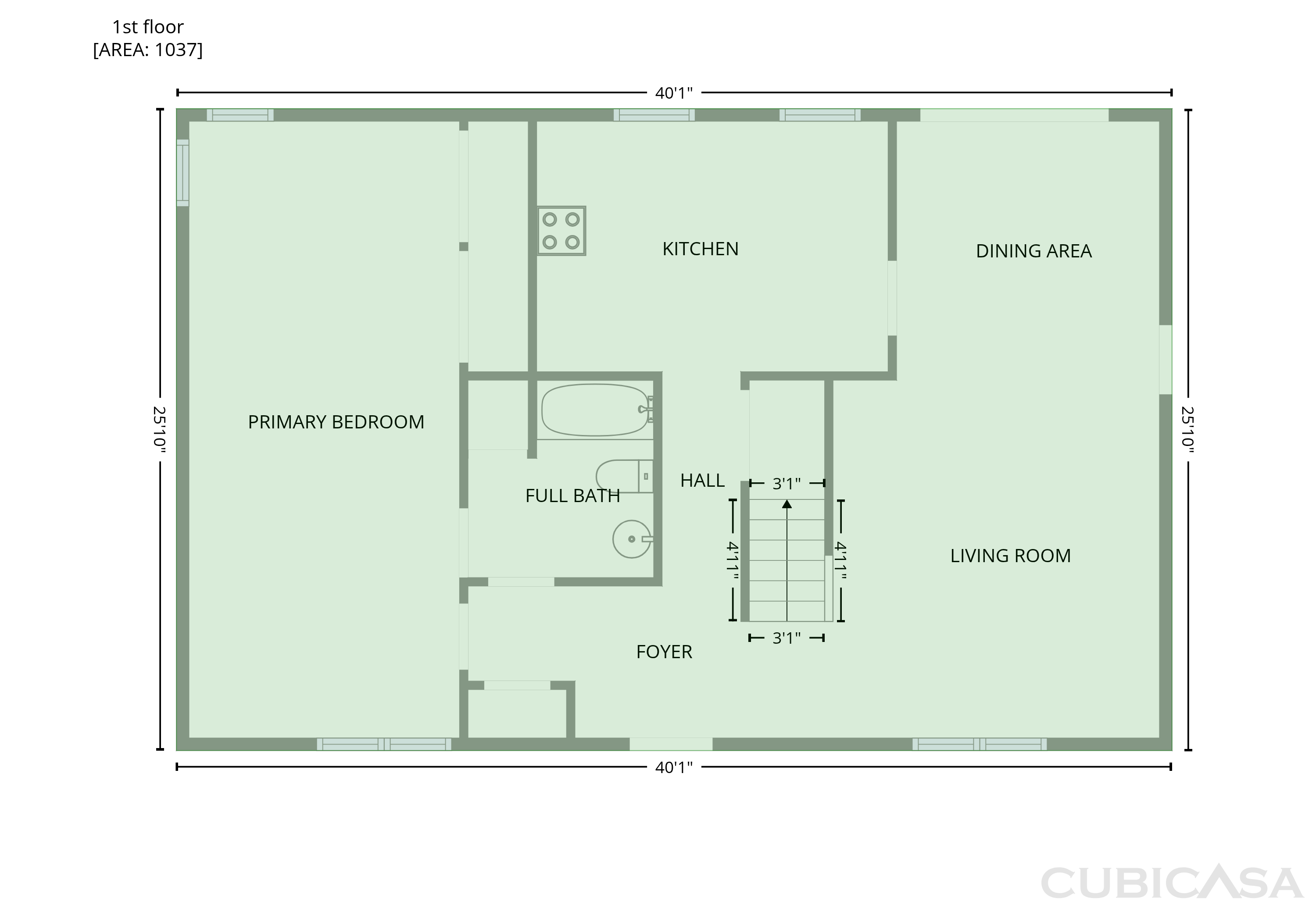 Main Floor of 485 Barrington Loop, Roswell, GA