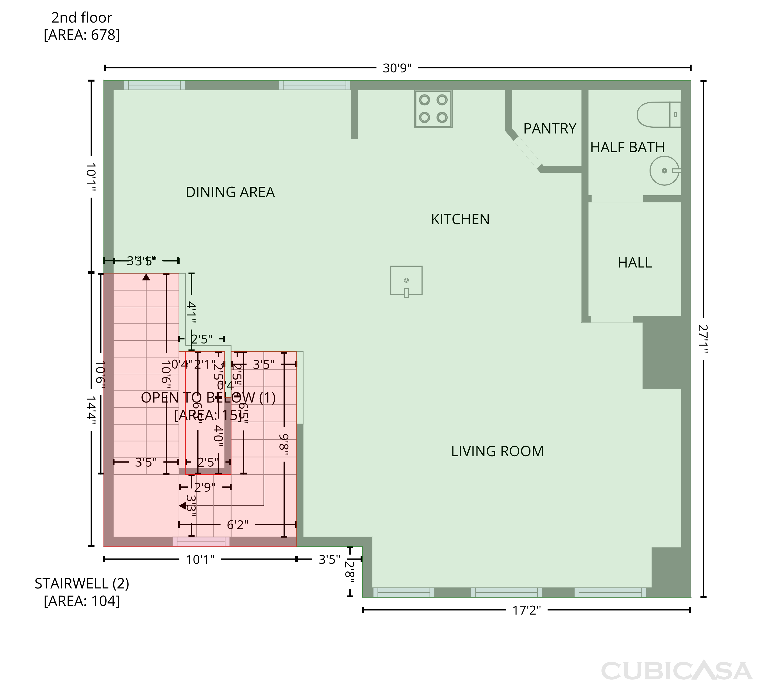 Second Floor of 6625 Letein St, Houston, TX