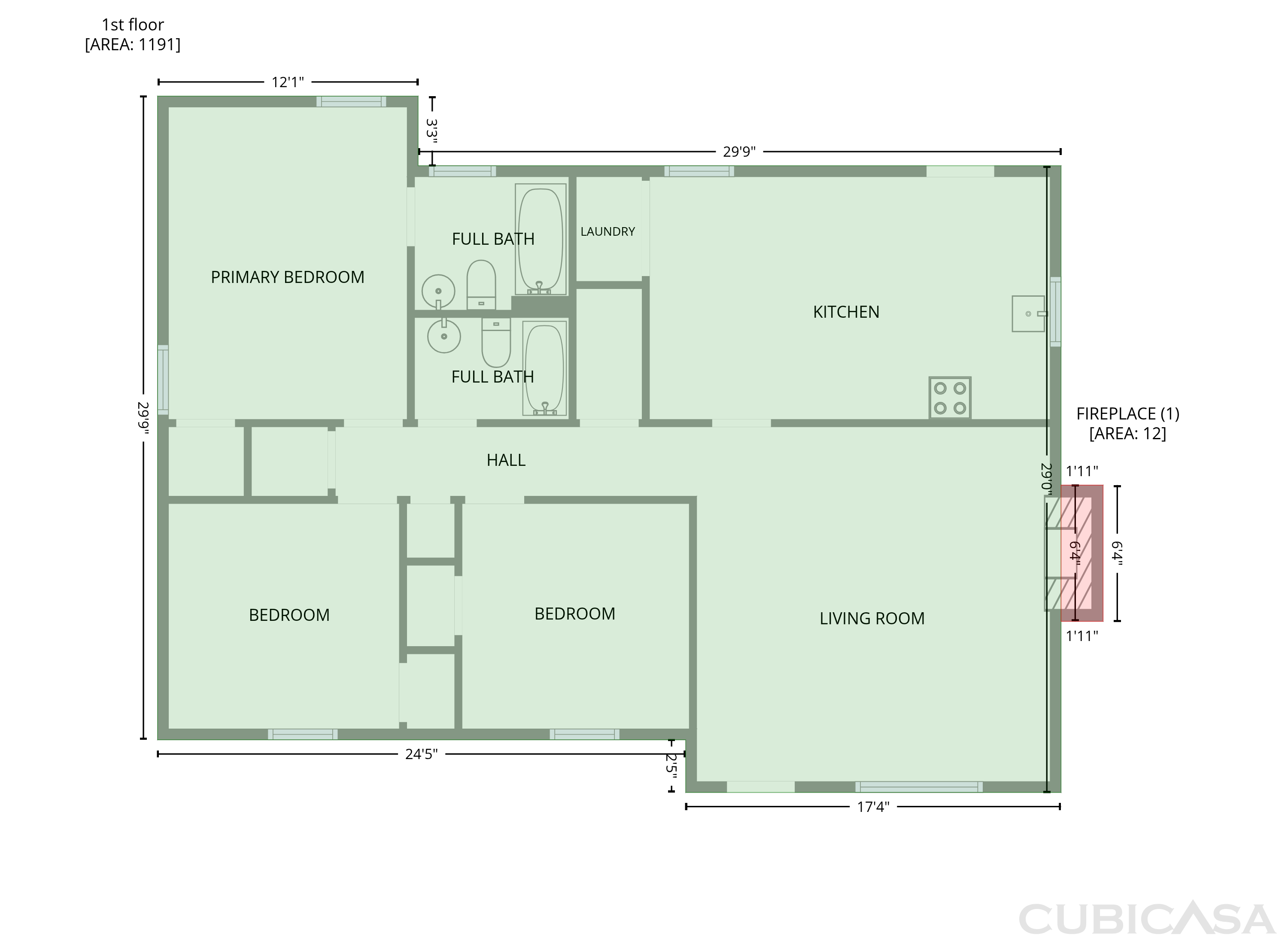Main Floor of 204 Arbor Way, Dallas, GA