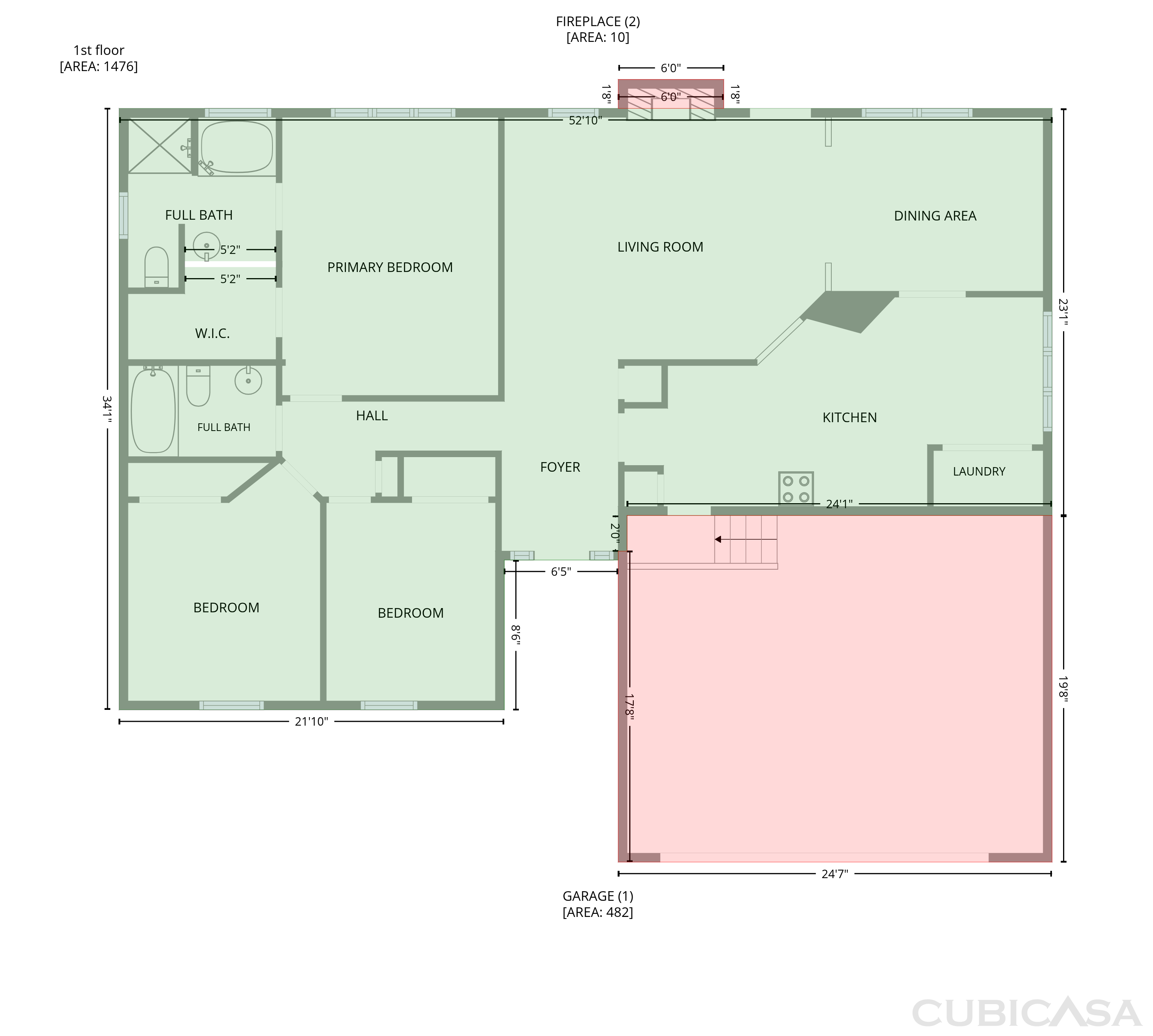 Main Floor of 321 Groundsel Pl, Clayton, NC
