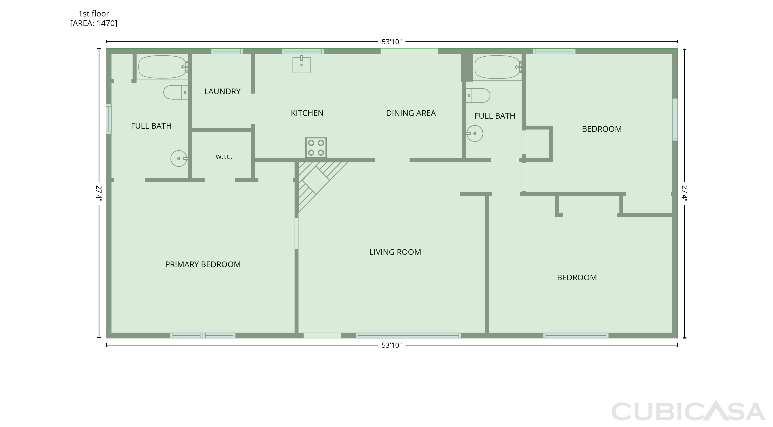 Main Floor of 2568 Wilton Ave, Creedmoor, NC