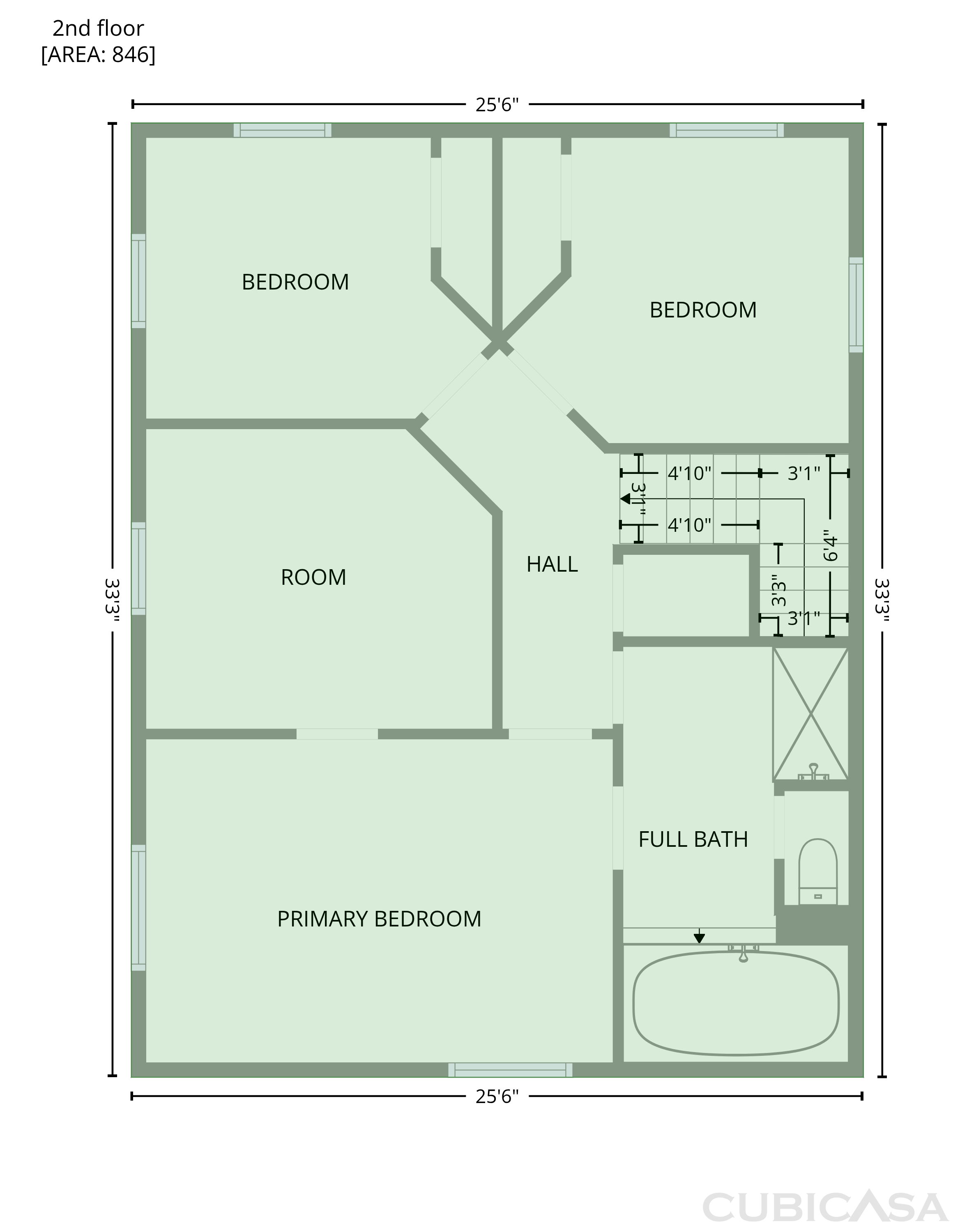Second Floor of 7405 S Desoto St, Tampa, FL