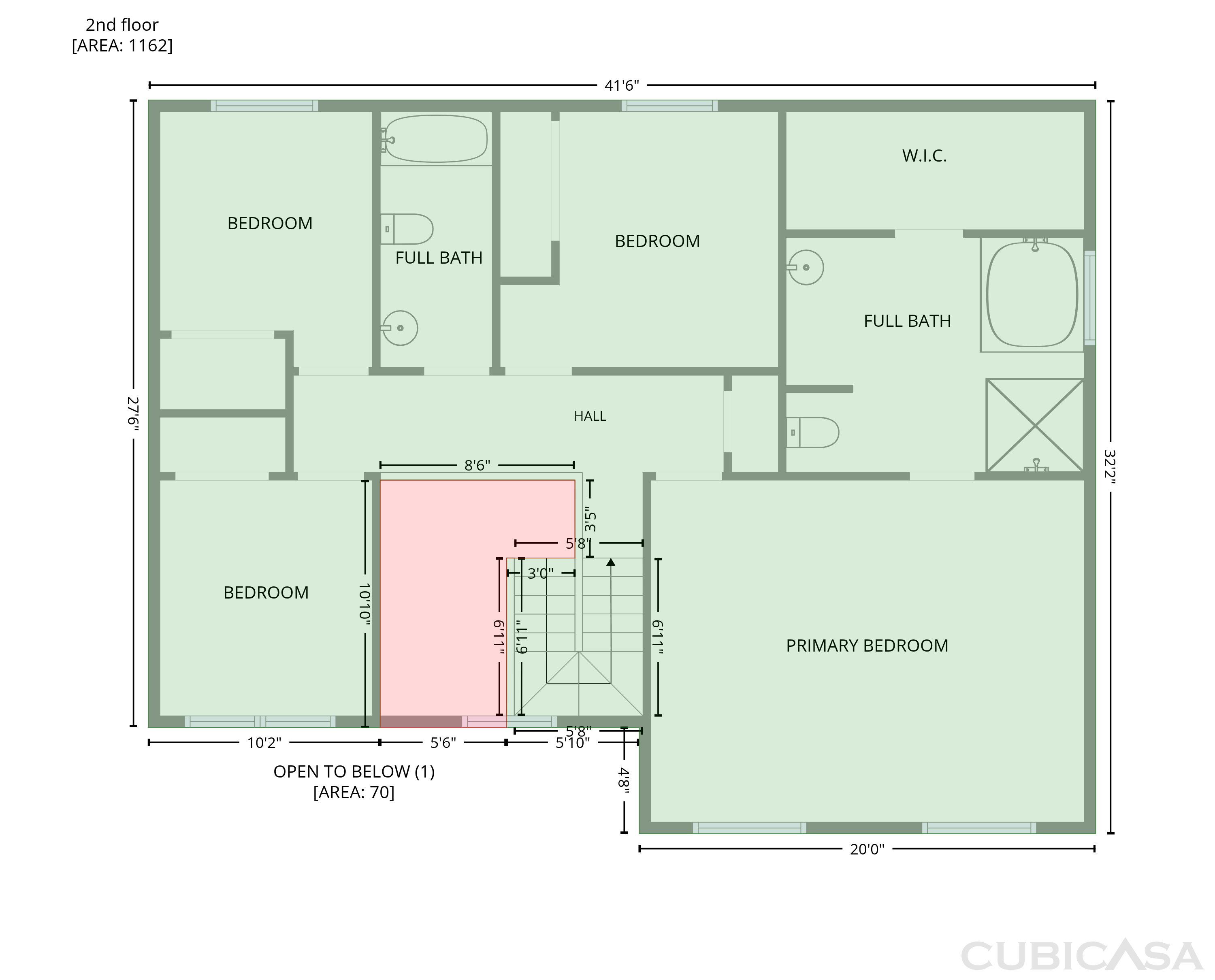Second Floor of 115 Emerald Ln, Hampton, GA