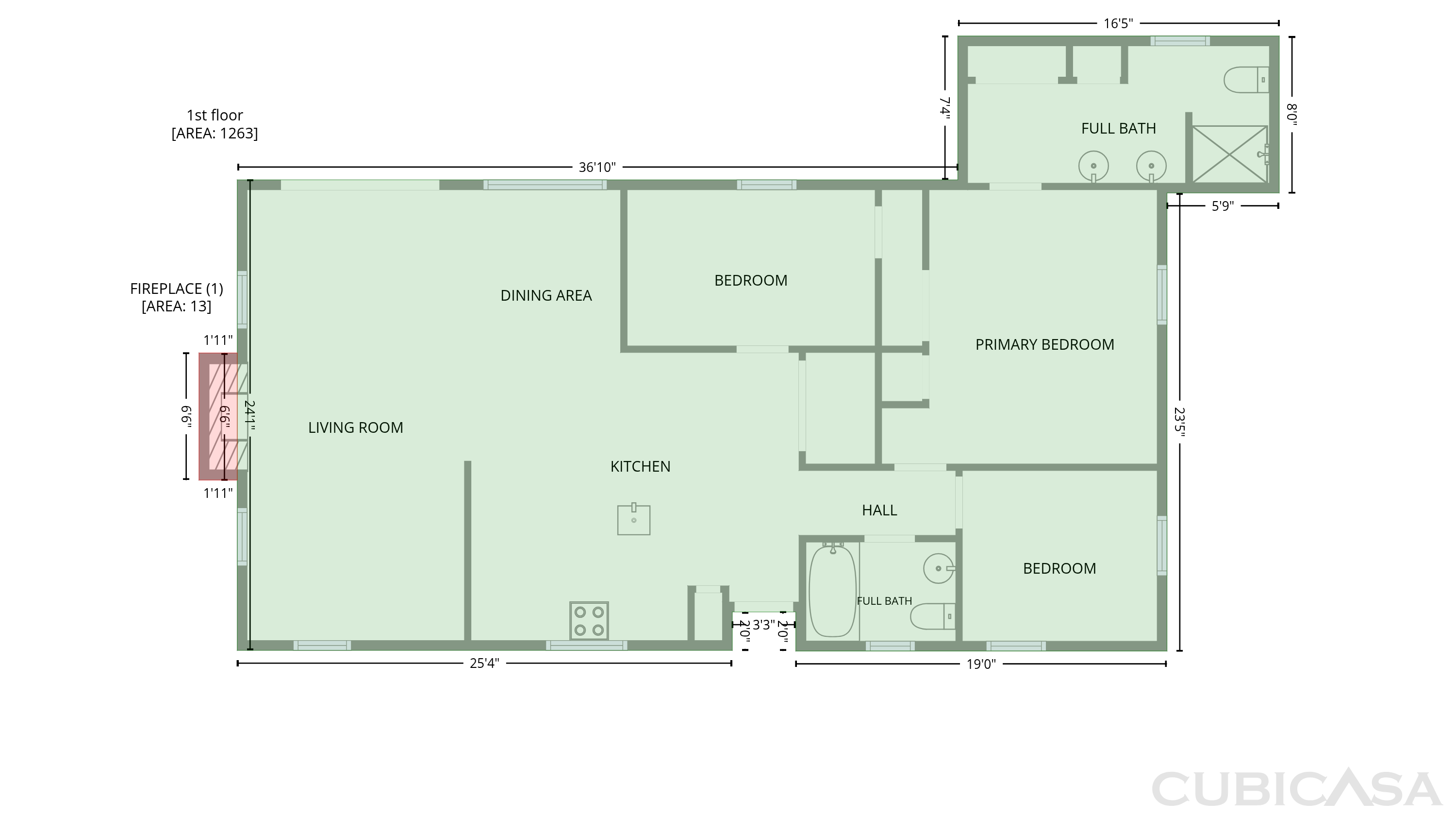 Main Floor of 148 View Trl, Lake Lure, NC