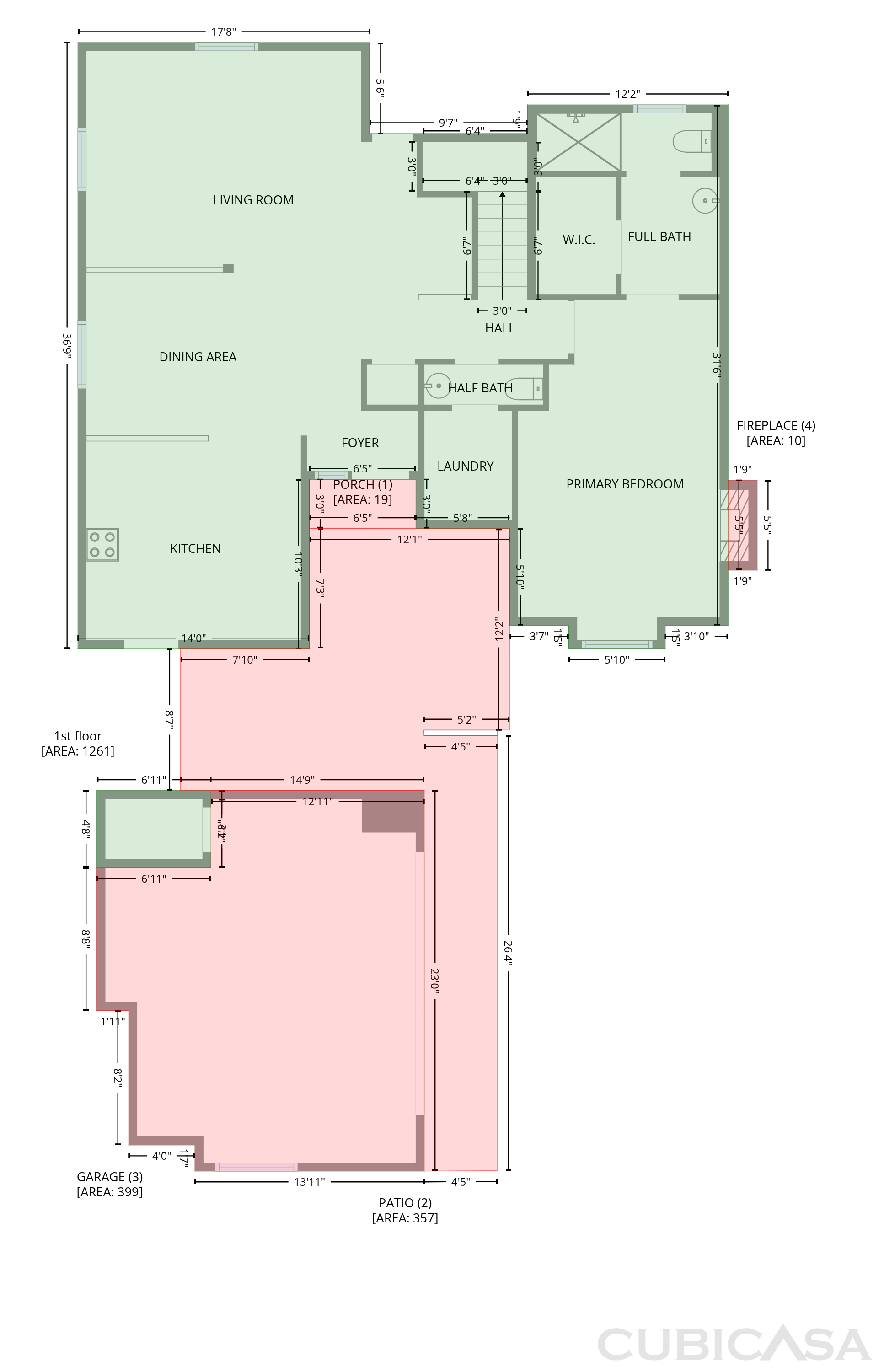 Main Floor of 1125 W 28th Ave, Eugene, OR