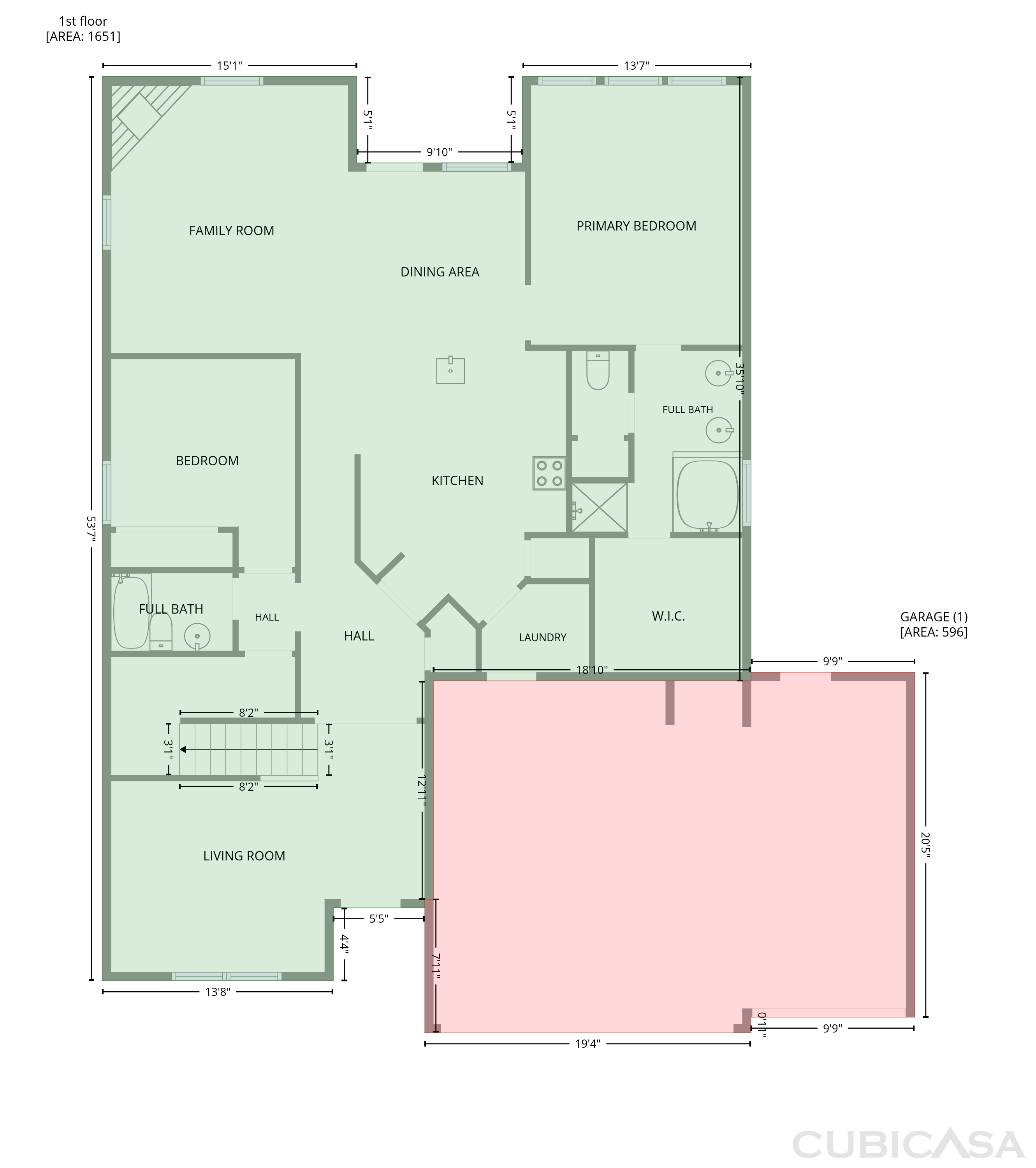 Main Floor of 11208 NW 97th St, Yukon, OK