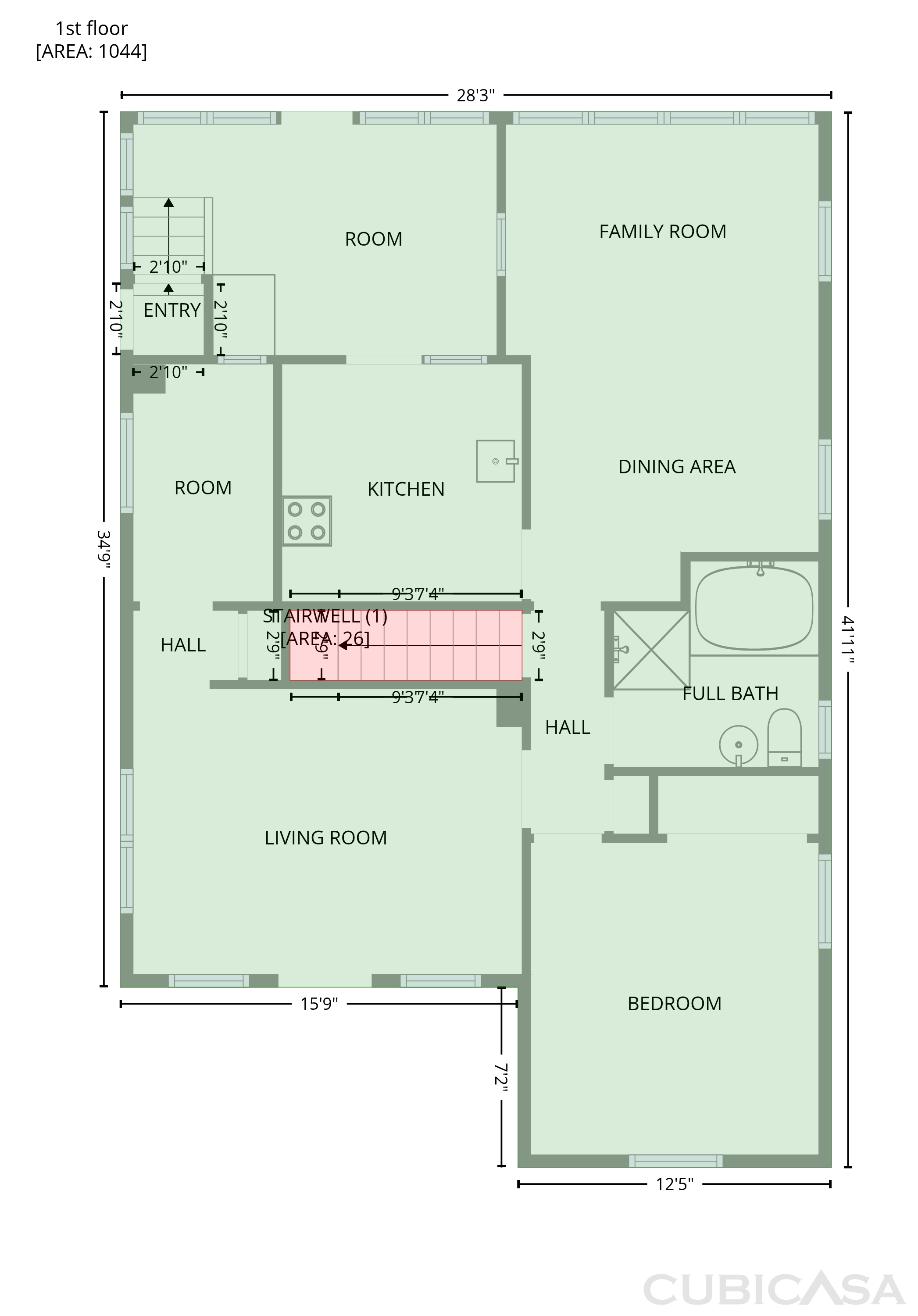 Second Floor of 3023 K St SE, Washington, DC