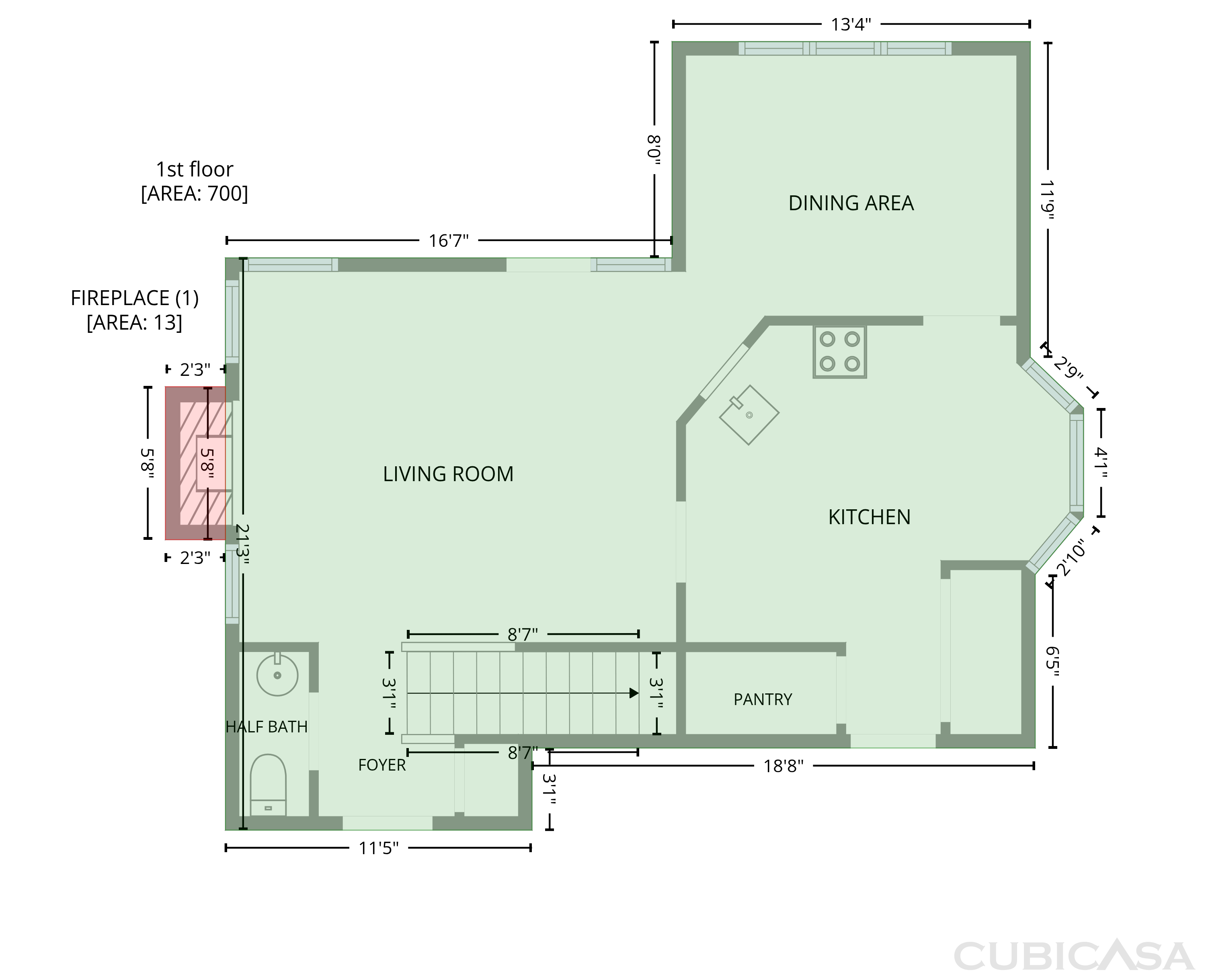 Main Floor of 122 Crookham Ct, Wake Forest, NC