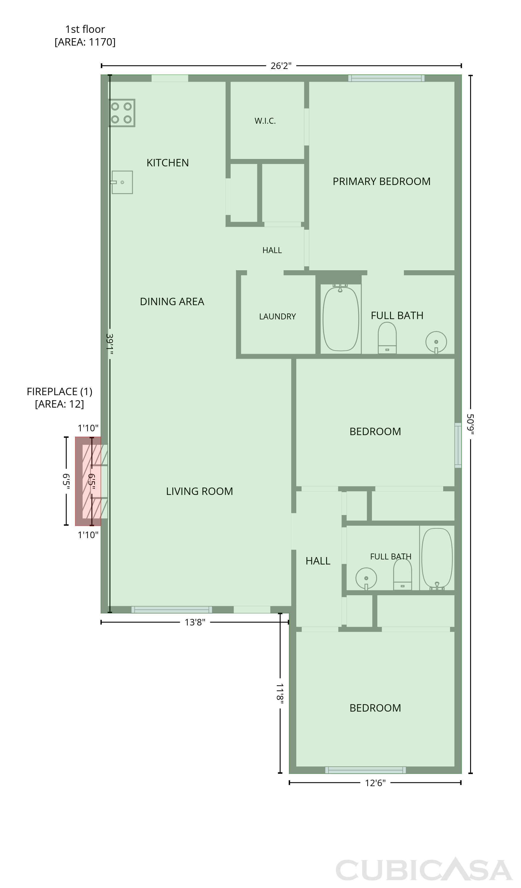Main Floor of 137 Mayfair Ln, Calera, AL