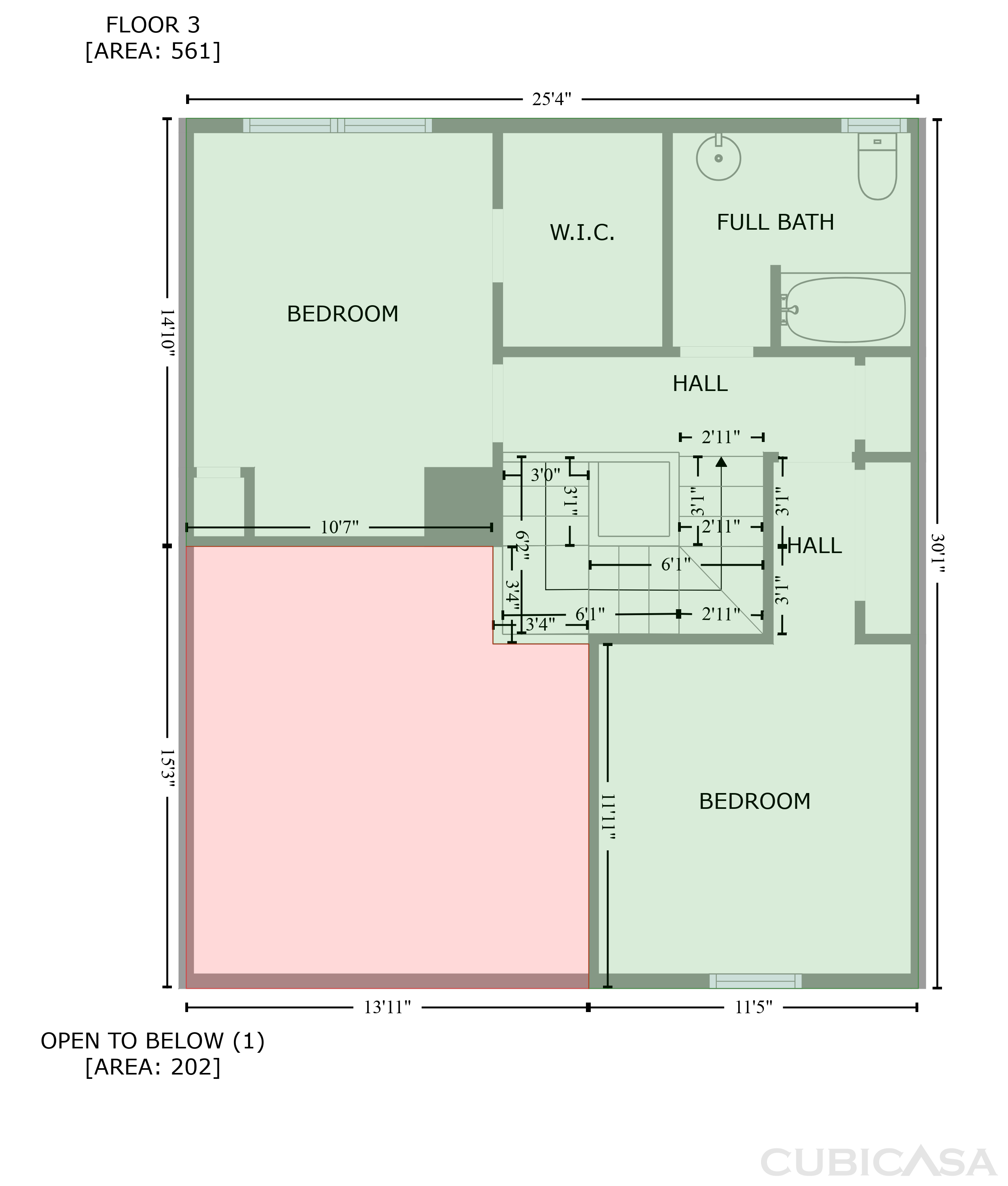 Third Floor of 6321 Hibiscus Ct, Whitsett, NC
