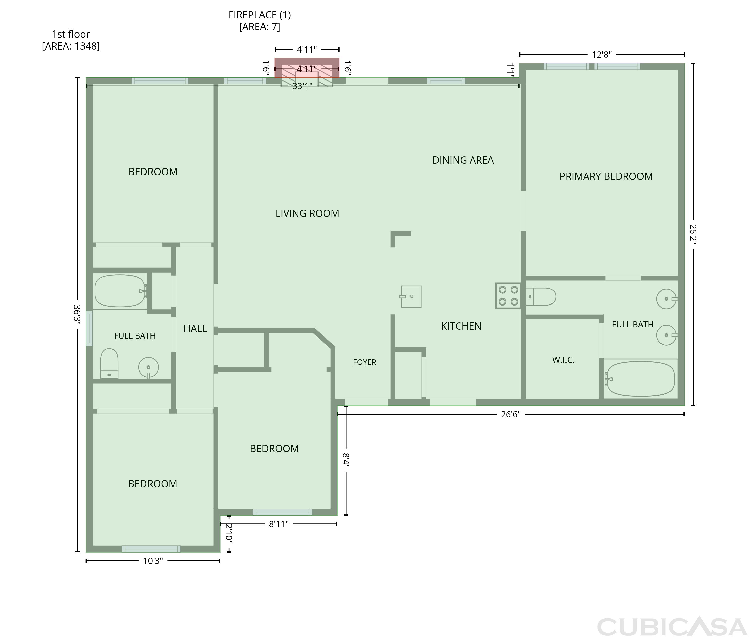 Main Floor of 129 Meadowbrook Dr, Temple, TX