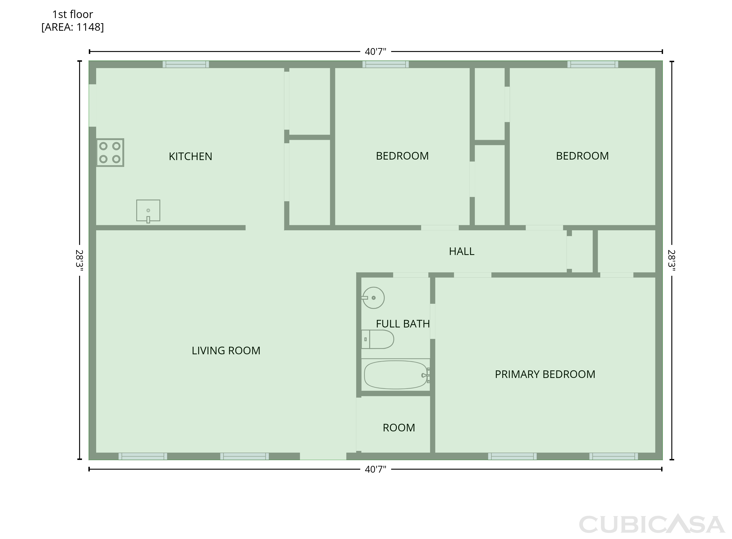 Main Floor of 405 Annie Lee Rd, Trussville, AL