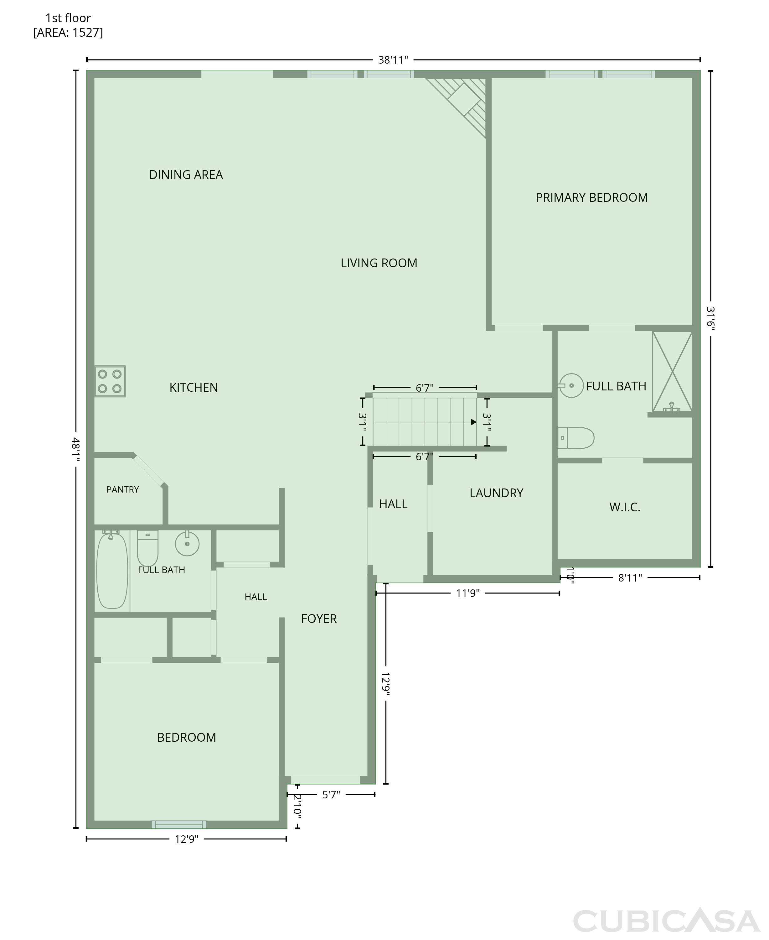 Main Floor of 188 Green Egret Way, Leander, TX
