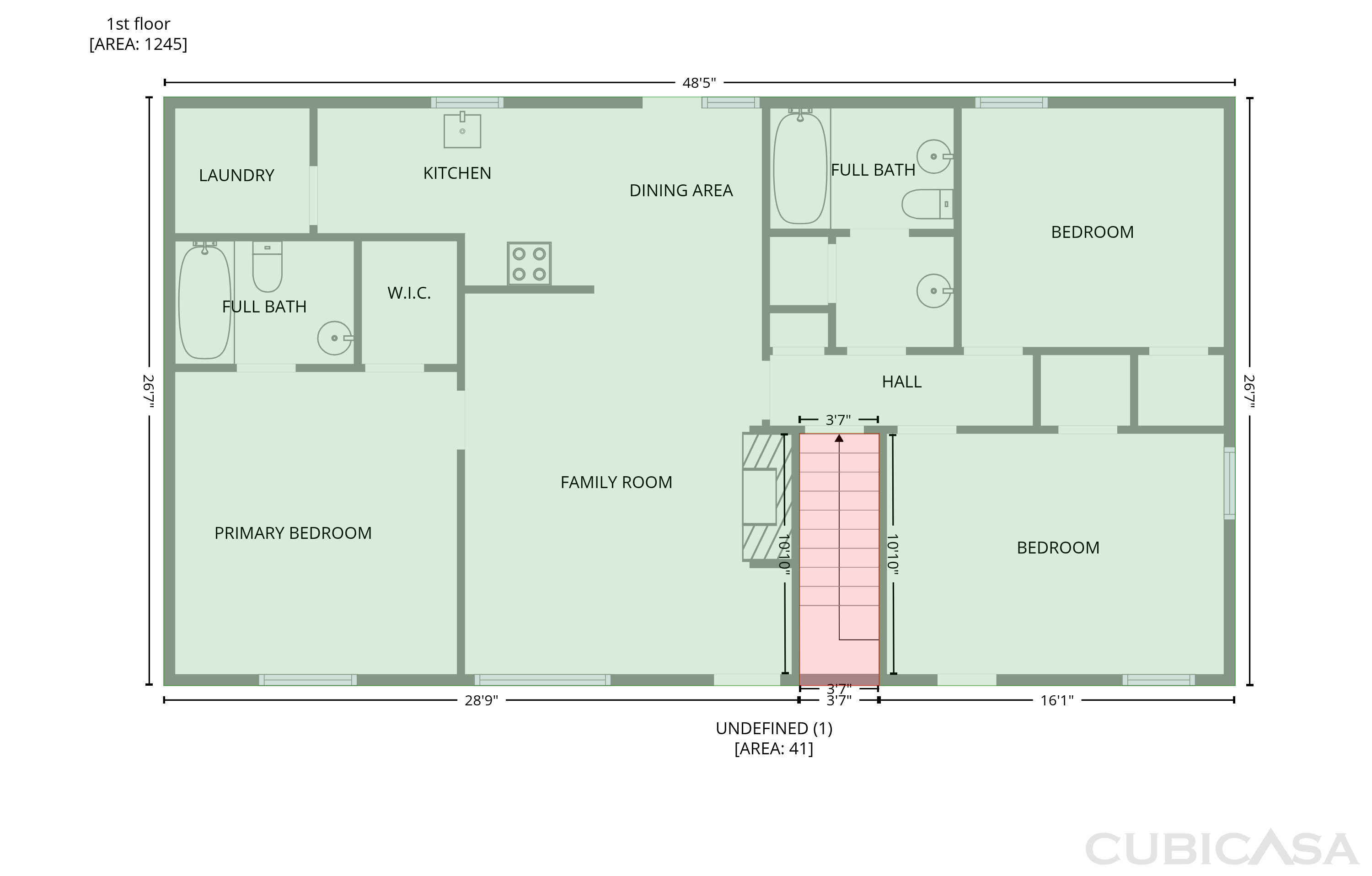 Second Floor of 1037 Shadowbrook Dr, Greenbrier, TN