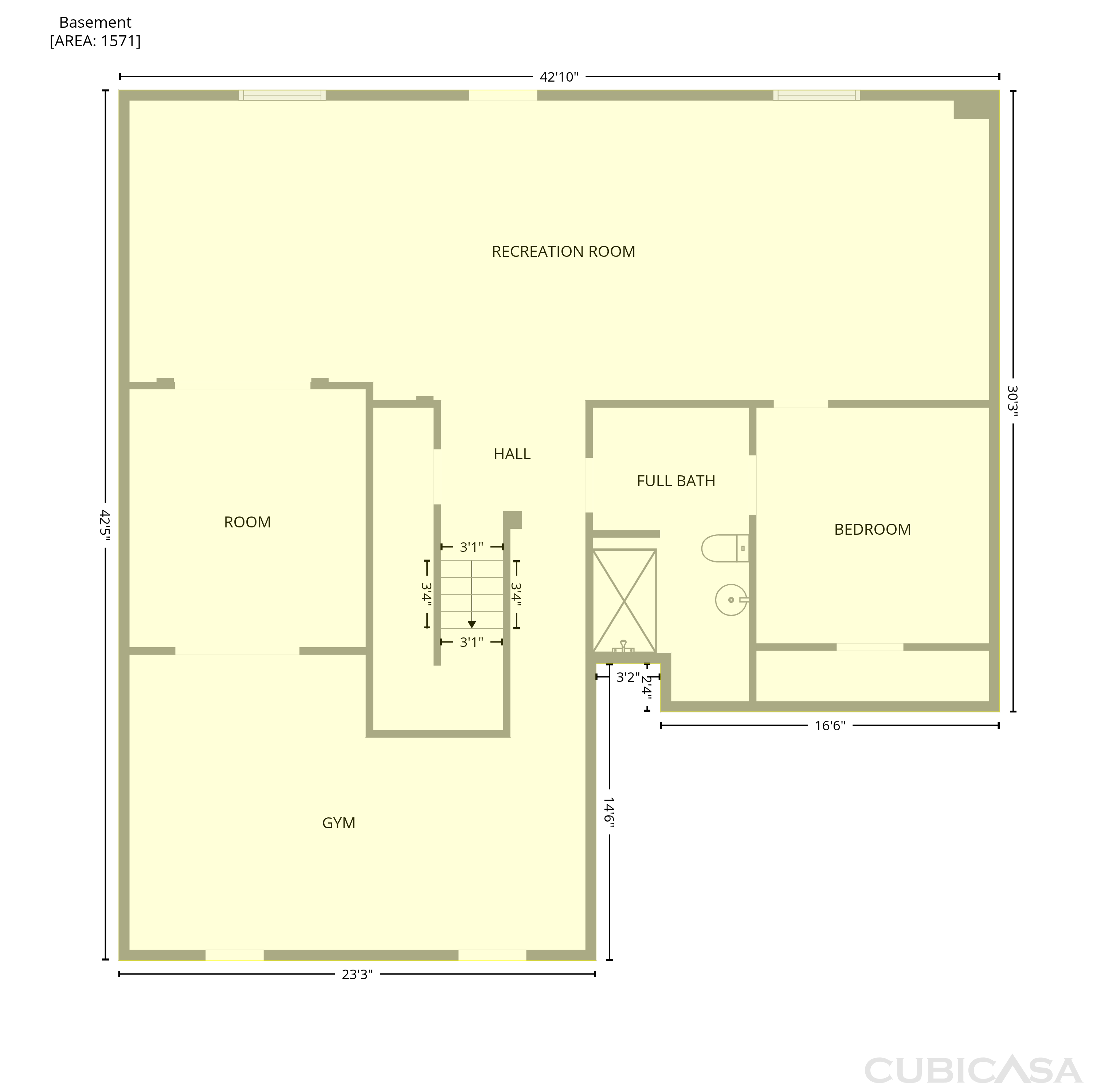 Main Floor of 7295 Madison Cir, Union City, GA